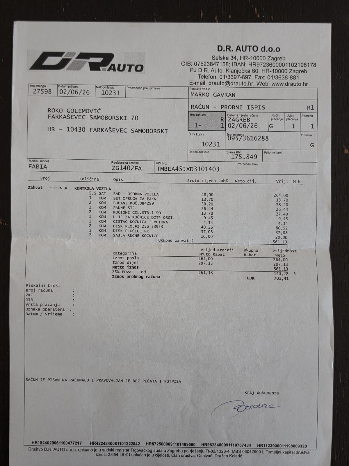 Škoda Fabia 1,2, fotografija 17