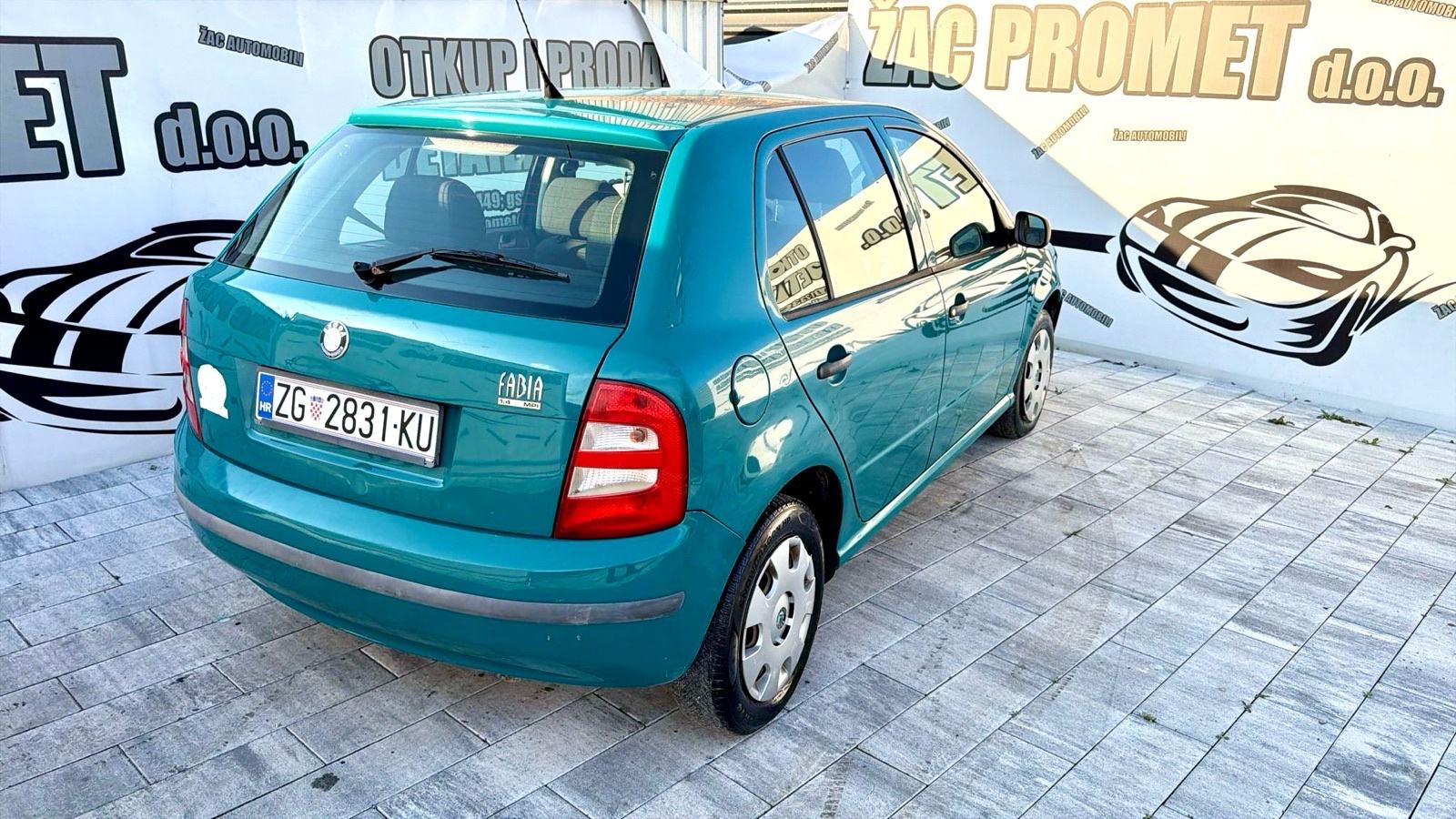 Škoda Fabia 1,4 = KLIMA= REG-2 MJ 27 * 200TKM HR- AUTO, pogled izvana - slika 3