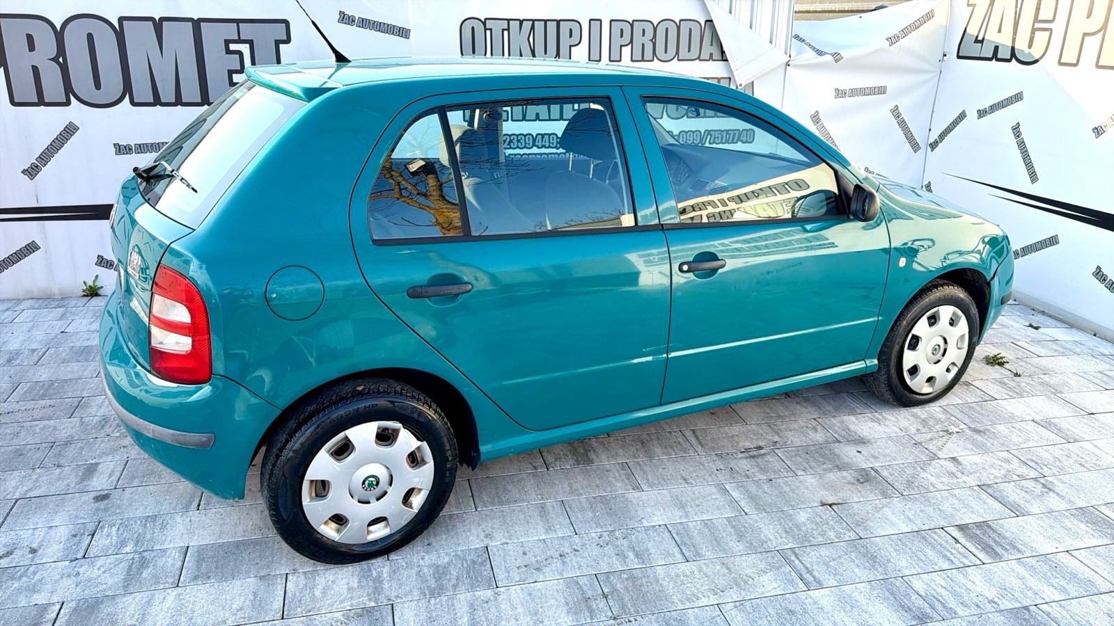 Škoda Fabia 1,4 = KLIMA= REG-2 MJ 27 * 200TKM HR- AUTO, pogled izvana - slika 5
