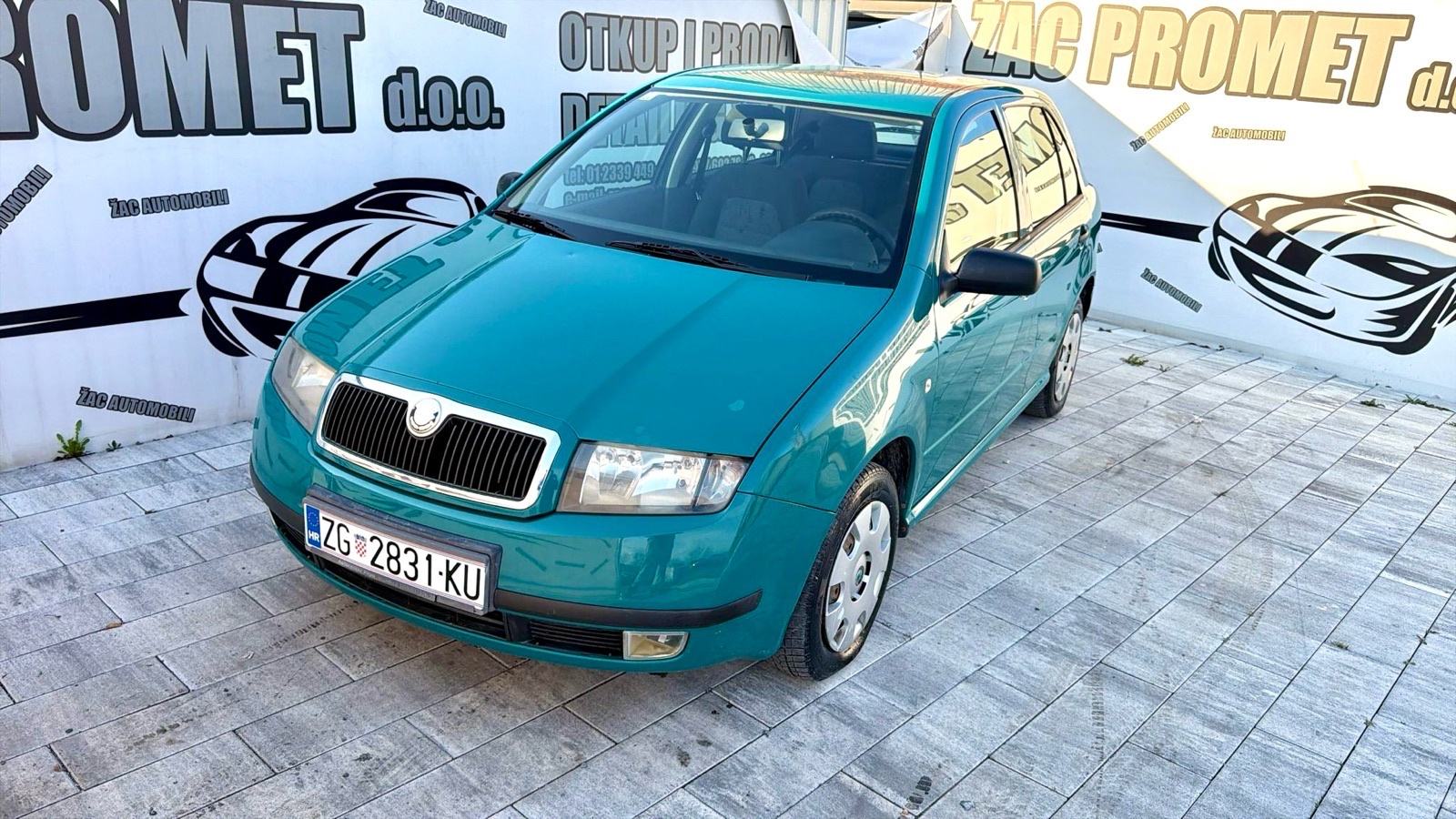 Škoda Fabia 1,4 = KLIMA= REG-2 MJ 27 * 200TKM HR- AUTO, fotografija 9