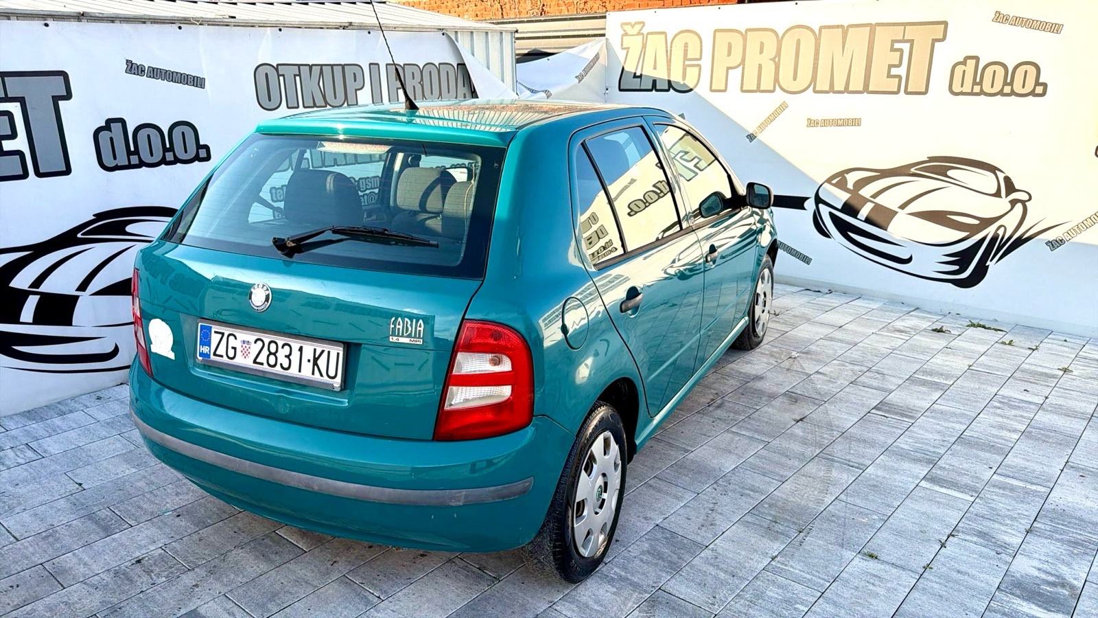 Škoda Fabia 1,4 = KLIMA= REG-2 MJ 27 * 200TKM HR- AUTO, fotografija 12