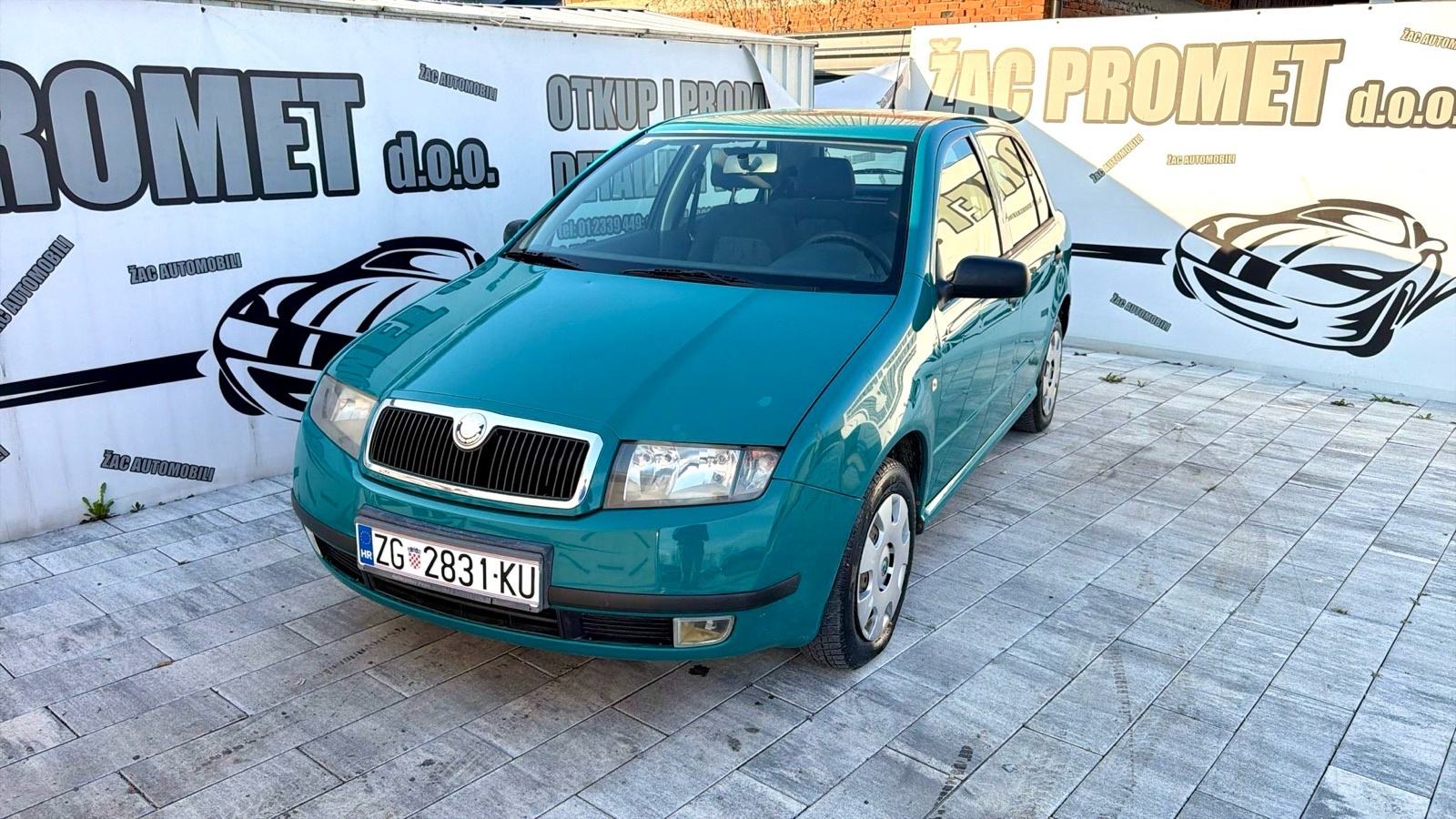 Škoda Fabia 1,4 = KLIMA= REG-2 MJ 27 * 200TKM HR- AUTO, fotografija 18