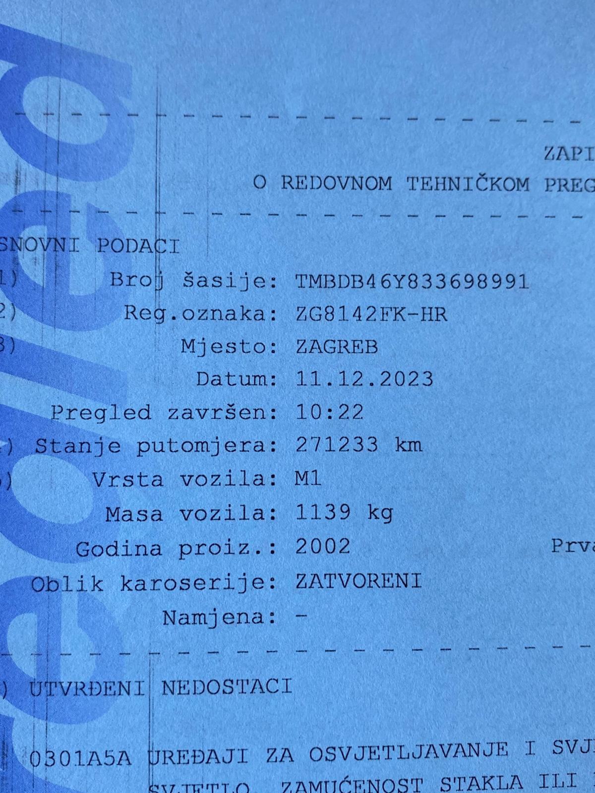 Škoda Fabia 1,4, fotografija 4