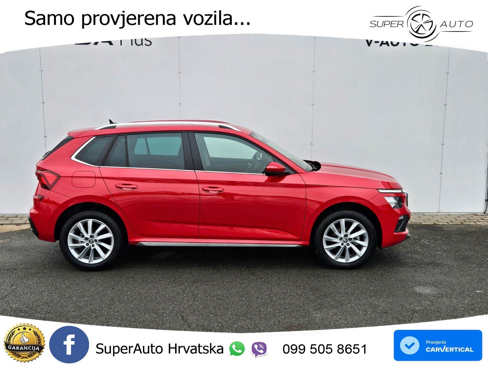 Škoda Kamiq 1.0 TSI Aut. Selection 116 KS, KAM+KEY+GR SJED+VIRT+LANE, fotografija 5