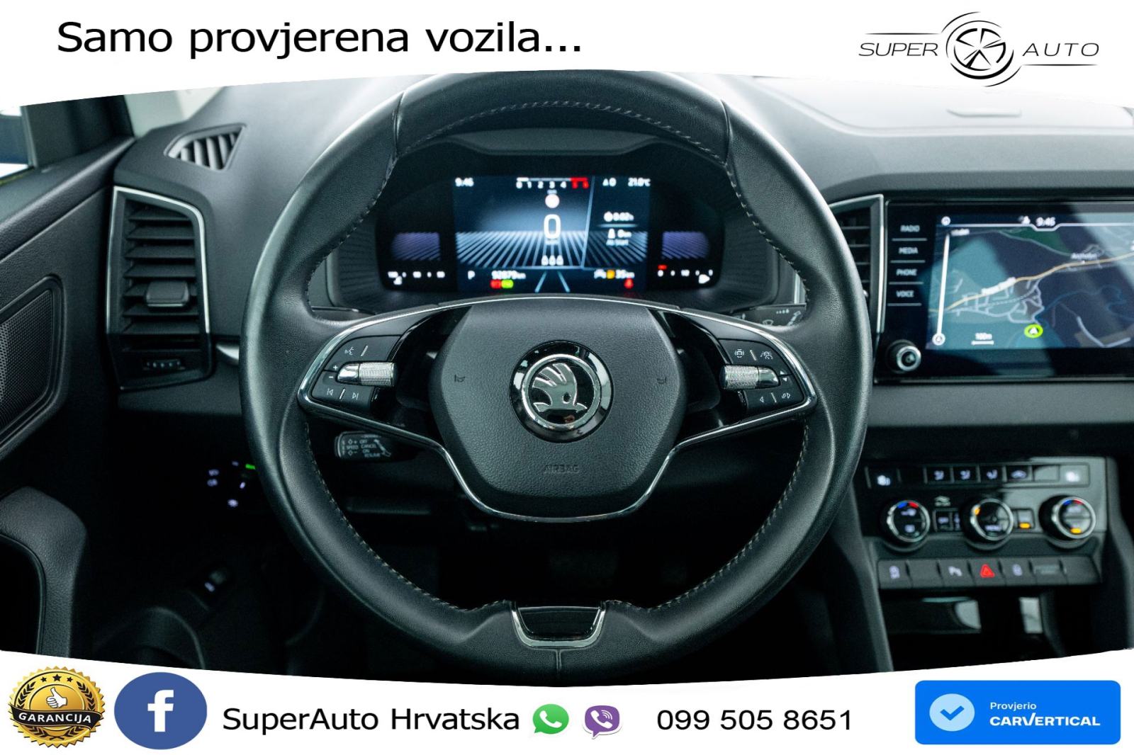 Škoda Karoq 2.0 TDI DSG Ambition 116 KS, ACC+KAM+VIRT+NAVI, fotografija 8