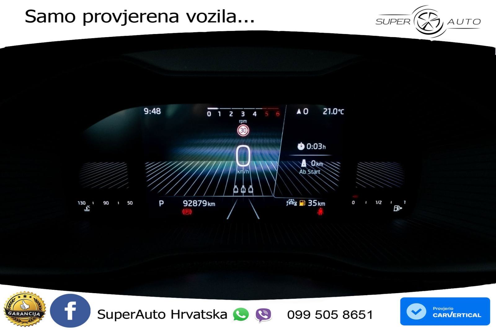 Škoda Karoq 2.0 TDI DSG Ambition 116 KS, ACC+KAM+VIRT+NAVI, fotografija 9