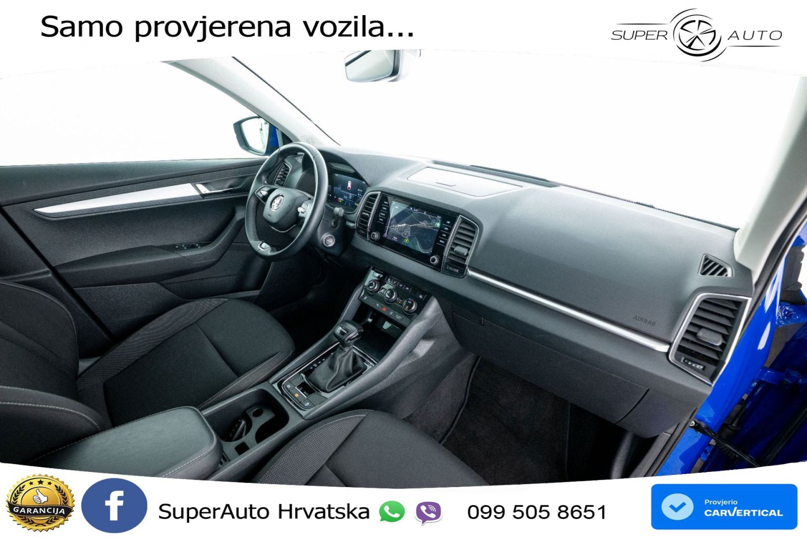 Škoda Karoq 2.0 TDI DSG Ambition 116 KS, ACC+KAM+VIRT+NAVI, fotografija 12