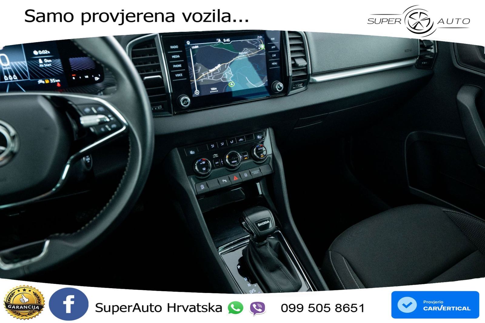 Škoda Karoq 2.0 TDI DSG Ambition 116 KS, ACC+KAM+VIRT+NAVI, fotografija 13