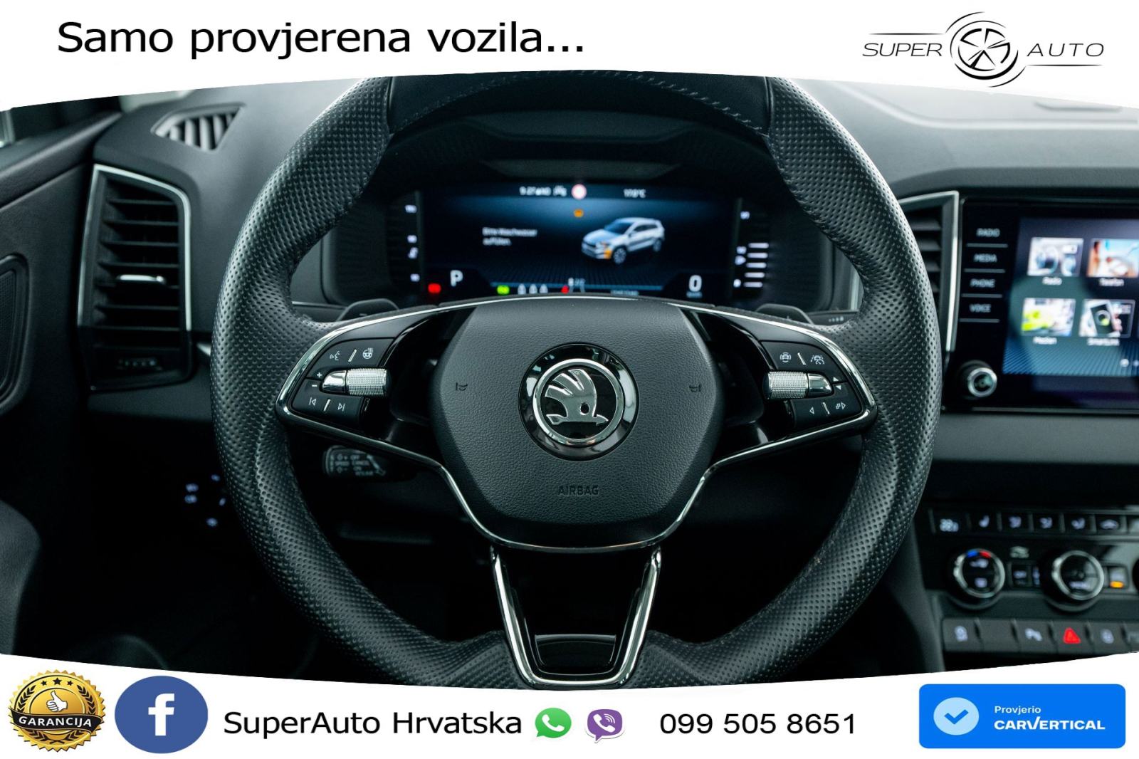 Škoda Karoq 2.0 TDI DSG Ambition 116 KS, LED+ACC+GR SJED+KAM+PDC+VIRT, fotografija 7