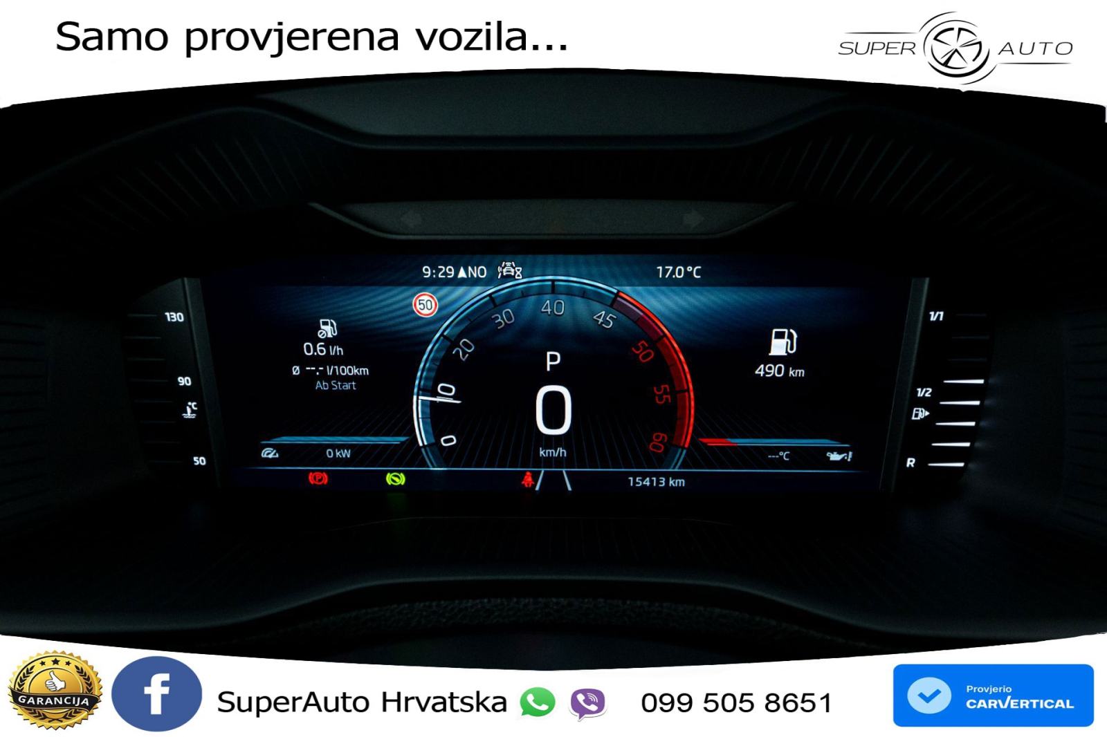 Škoda Karoq 2.0 TDI DSG Ambition 116 KS, LED+ACC+GR SJED+KAM+PDC+VIRT, fotografija 8