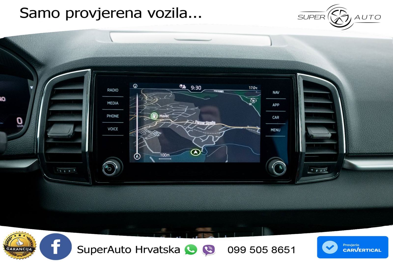 Škoda Karoq 2.0 TDI DSG Ambition 116 KS, LED+ACC+GR SJED+KAM+PDC+VIRT, fotografija 9