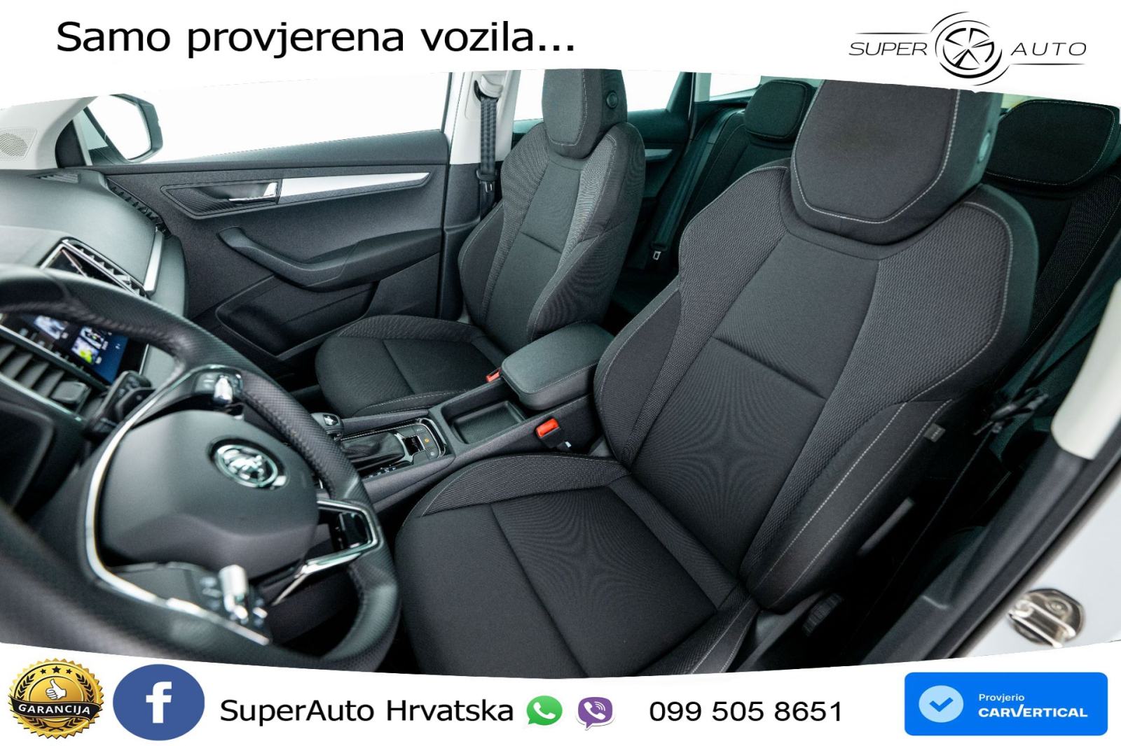 Škoda Karoq 2.0 TDI DSG Ambition 116 KS, LED+ACC+GR SJED+KAM+PDC+VIRT, fotografija 13