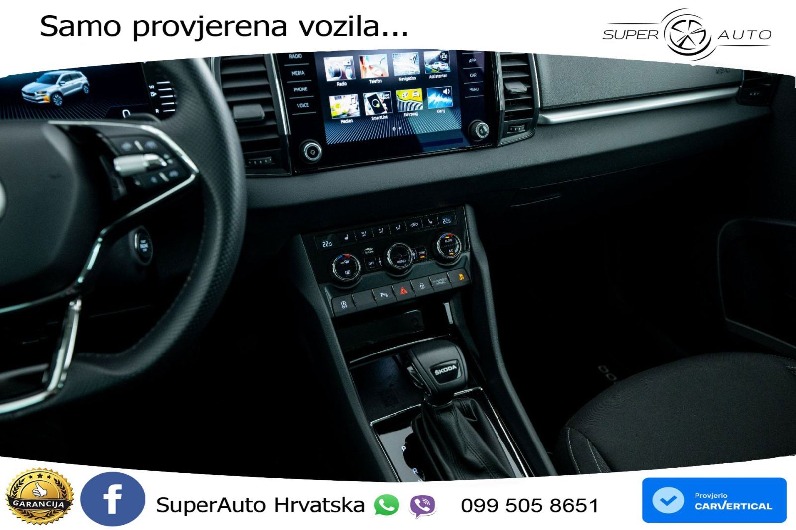 Škoda Karoq 2.0 TDI DSG Ambition 116 KS, LED+ACC+GR SJED+KAM+PDC+VIRT, fotografija 15