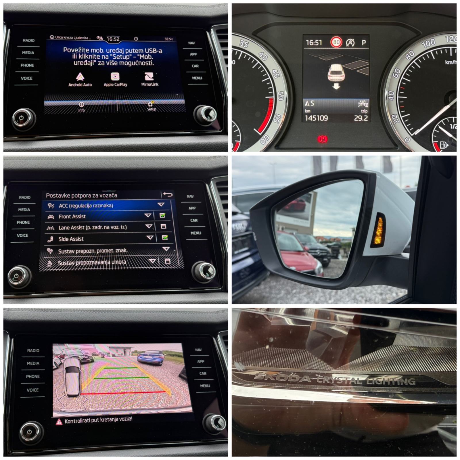 Škoda Kodiaq 2.0 TDI DSG 7 SJEDALA °NAVI°KAMERA°LED°LEASING BEZ UČEŠĆA, fotografija 16