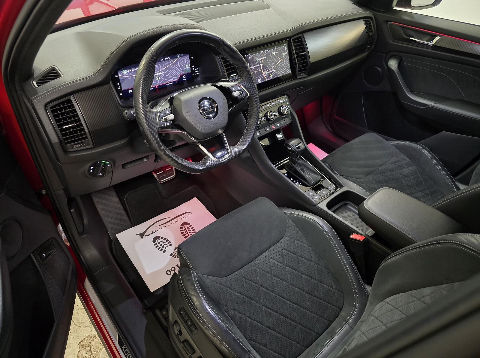 Škoda Kodiaq 2.0 TDI *SPORTLINE* 2023. DSG/MATRIX/PANO/KAM/AMB/VIRTUAL, fotografija 14