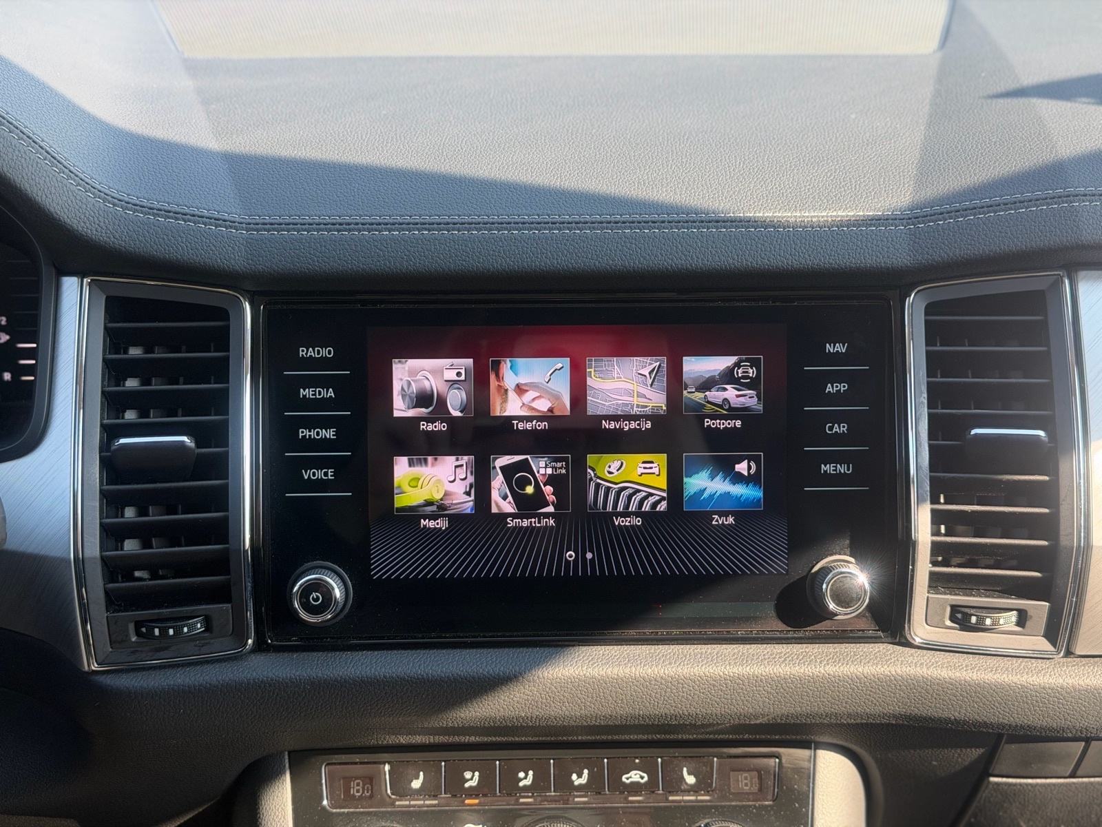 Škoda Kodiaq 2022 Redizajn Automatik Matrix Crystal Virtual Kamera, fotografija 16
