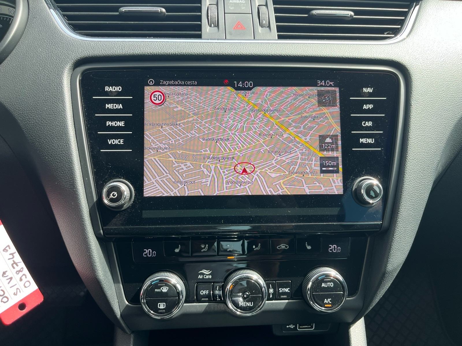 Škoda Octavia 2,0 TDI 150 KS DSG Style NAVI,LED 1VL Nije uvoz Jam 1G, fotografija 16