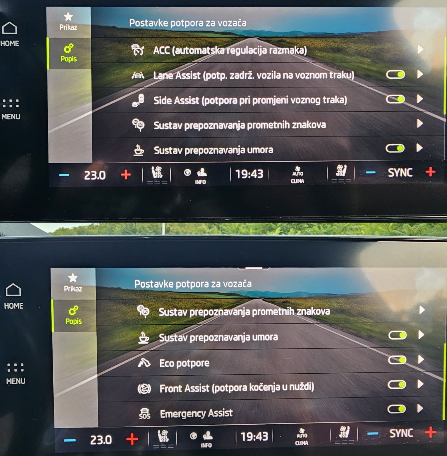 Škoda Octavia 2.0 TDI DSG – Head up Display, Matrix LED, Webasto, Koža, fotografija 15