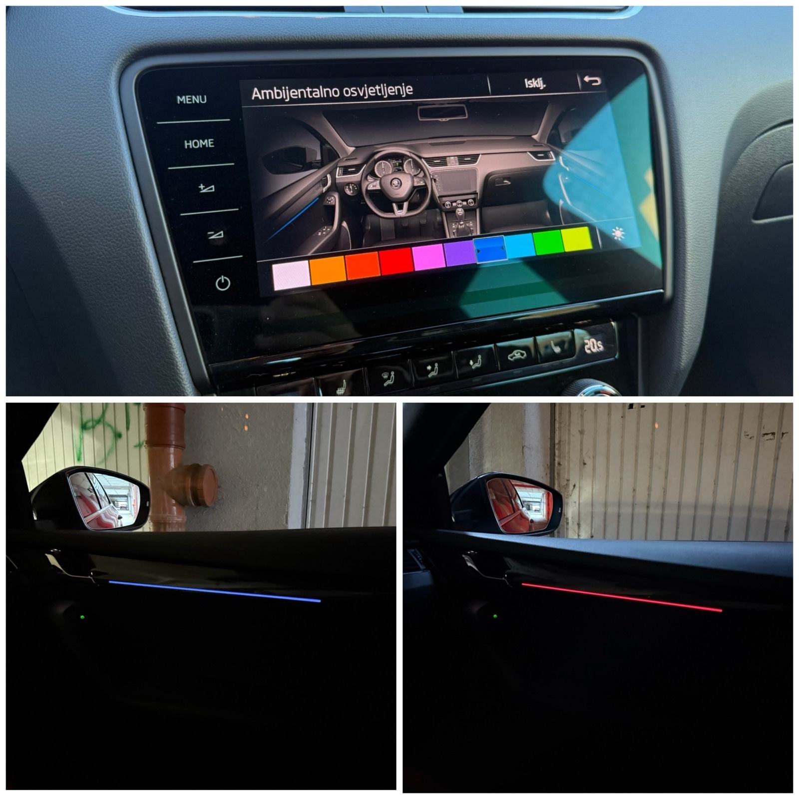 Škoda Octavia 2.0 TDI RS DSG °VELIKA NAVI°KAMERA°MRTVI KUT°REG:2/2027°, fotografija 19