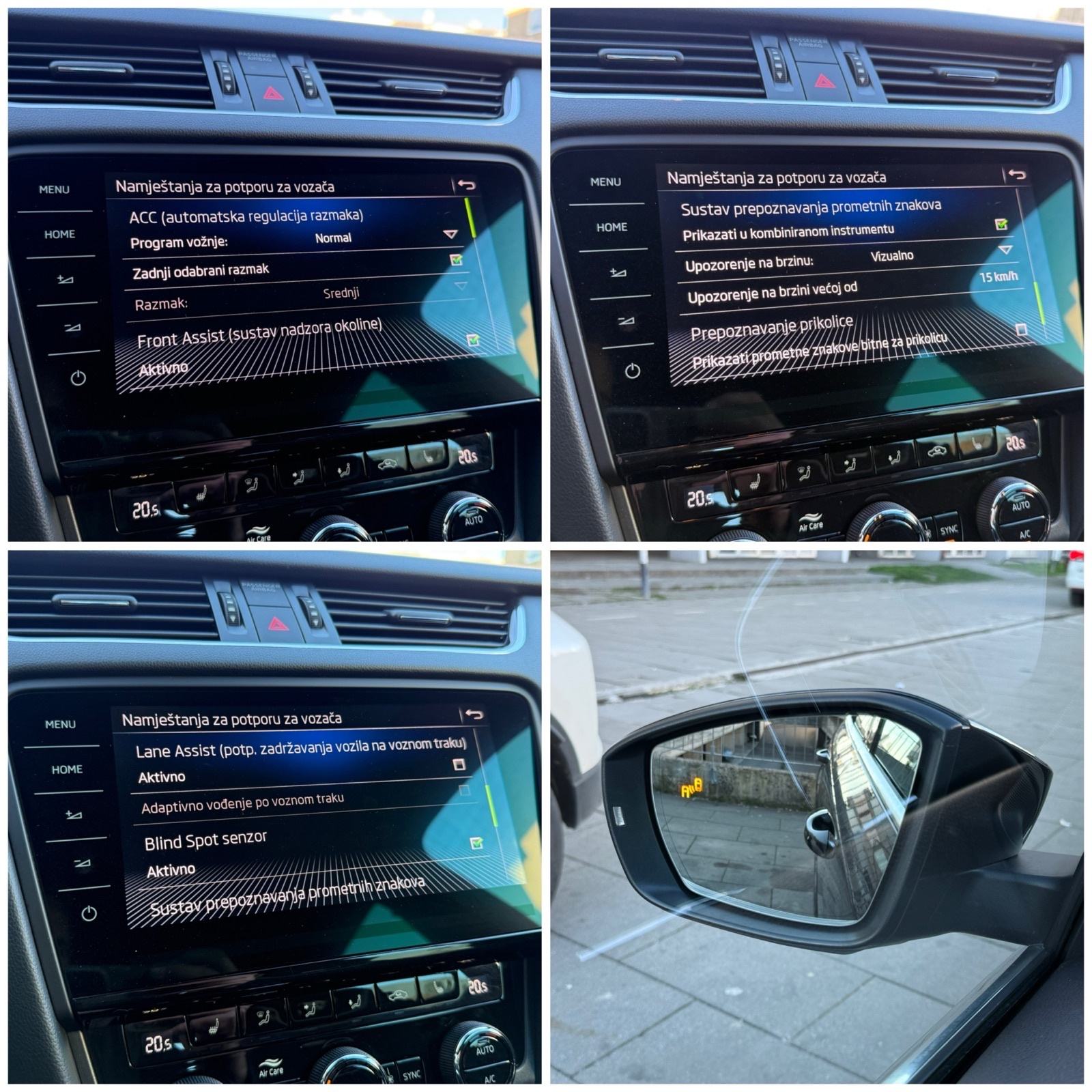 Škoda Octavia 2.0 TDI RS DSG °VELIKA NAVI°KAMERA°MRTVI KUT°REG:2/2027°, fotografija 16
