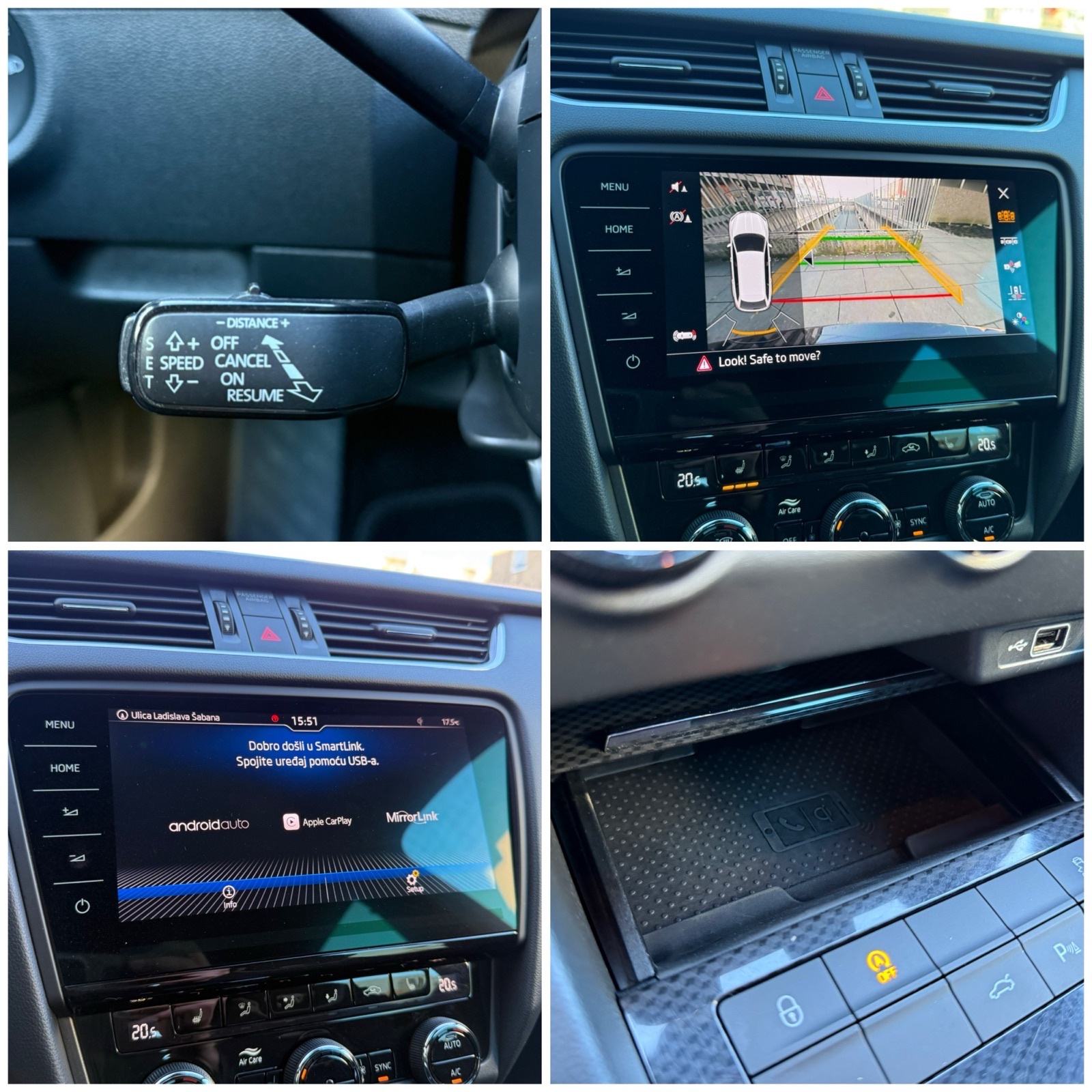 Škoda Octavia 2.0 TDI RS DSG °VELIKA NAVI°KAMERA°MRTVI KUT°REG:2/2027°, fotografija 17