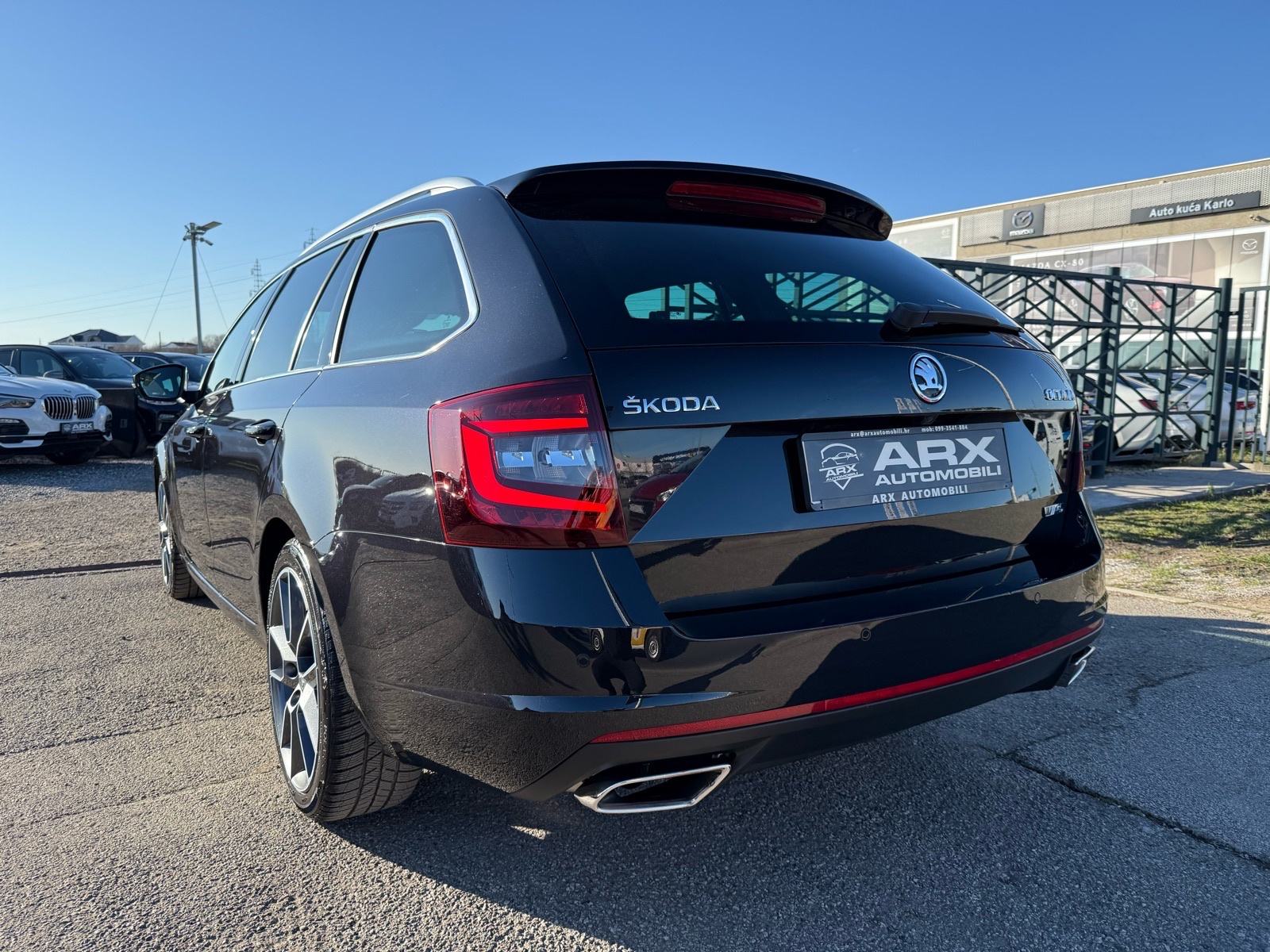 Škoda Octavia 2.0 TDI RS DSG °VELIKA NAVI°KAMERA°MRTVI KUT°REG:2/2027°, fotografija 8