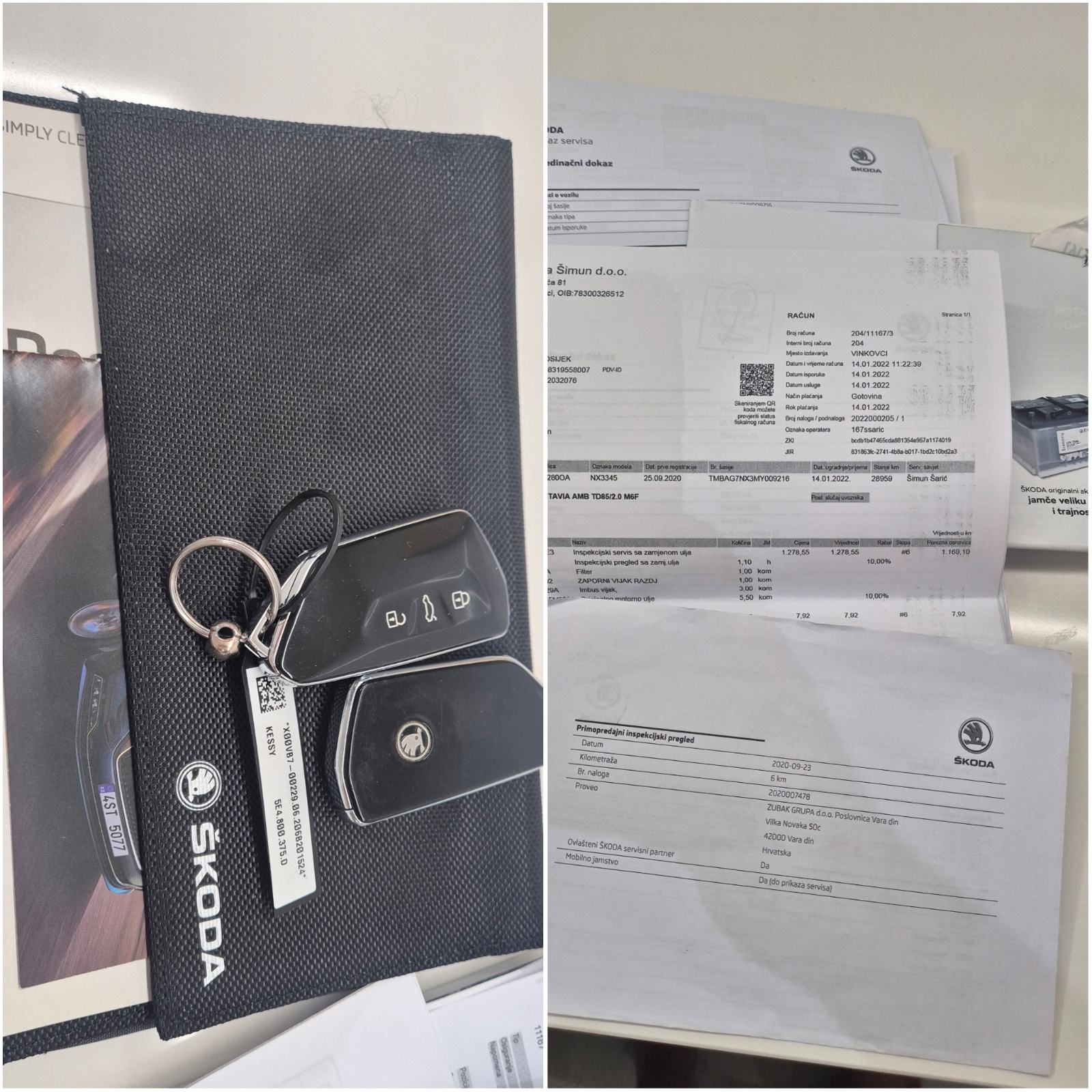 Škoda Octavia 2,0 TDI HR AUTO *VIRTUAL, CRISTAL LED, REG 02/2026, fotografija 20