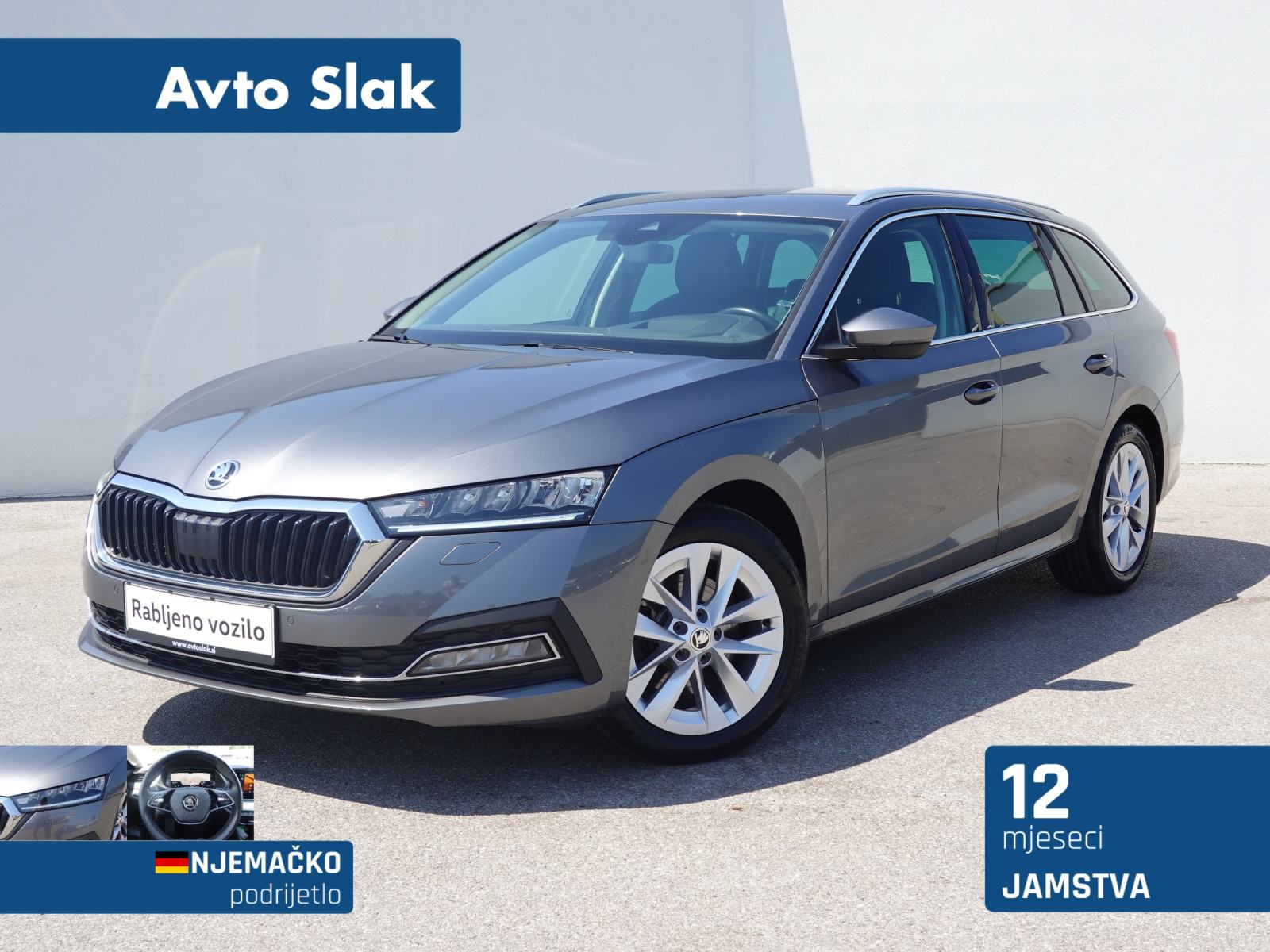 Škoda Octavia 4x4 2.0 TDI Style DSG+LED+ACC+HEAD-UP+KEYLESS, pogled izvana - slika 1