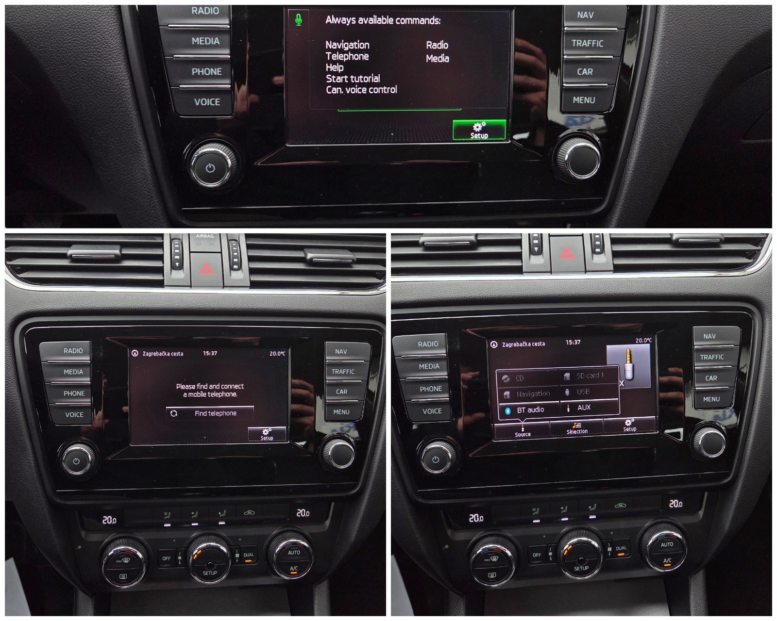 ŠKODA OCTAVIA 1,6 TDI-1 VL-2xPARK SENZORI-AUTO KLIMA-TEMPOMAT-SERVISNA, fotografija 20
