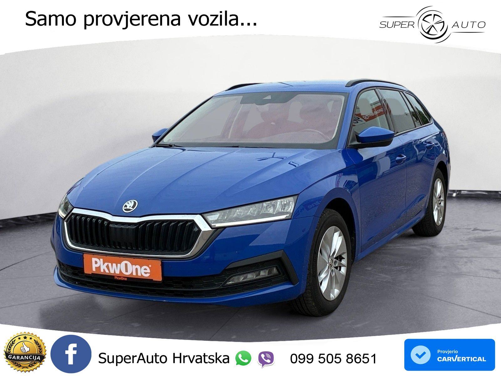 Škoda Octavia Combi 2.0 TDI (150 KS) DSG LED+GR SJED+ACC, pogled izvana - slika 1