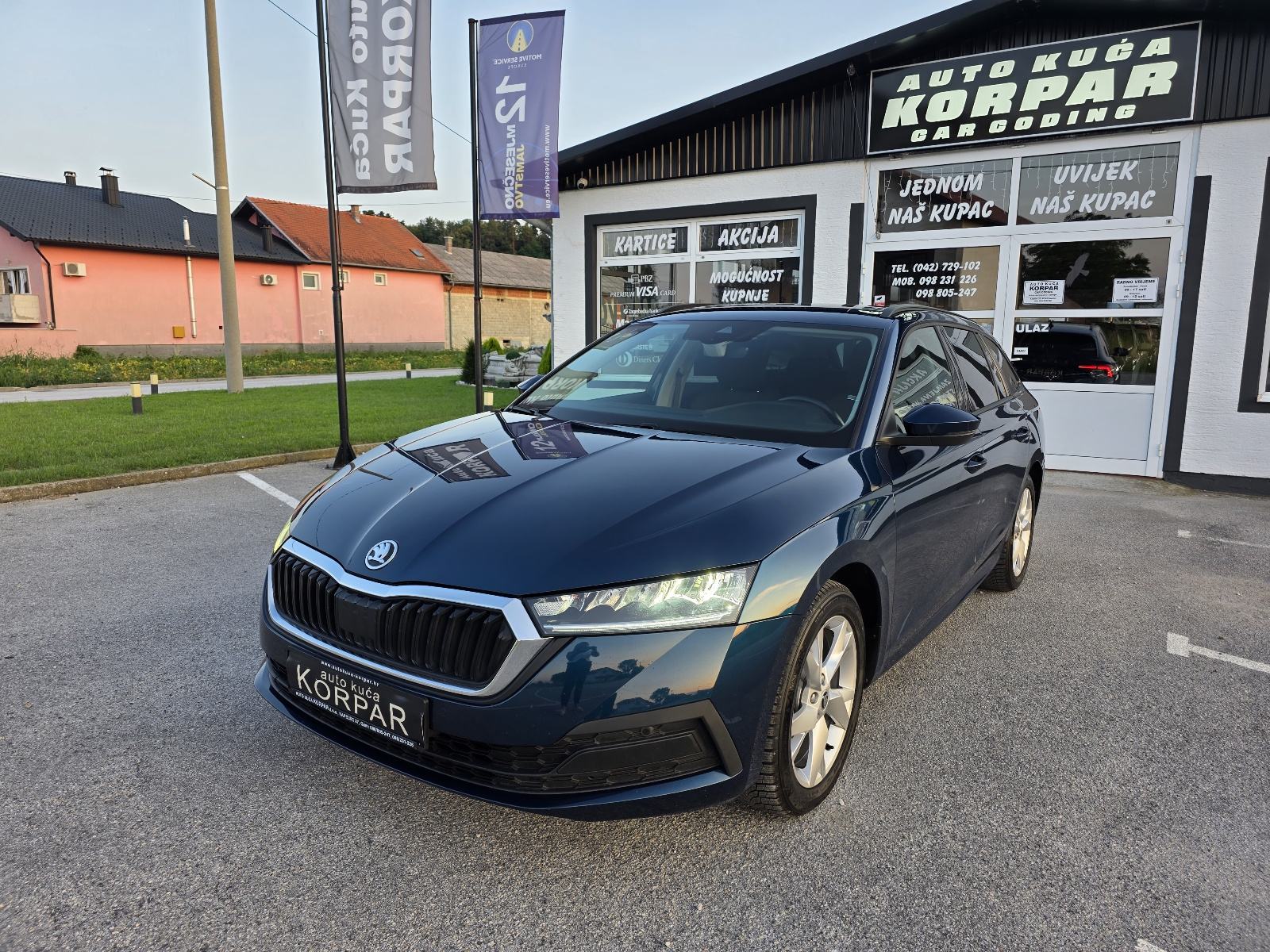 Škoda Octavia Combi 2,0 TDI automatik,110kw,FRONT ASSIST,NAVI,TEMP, fotografija 1