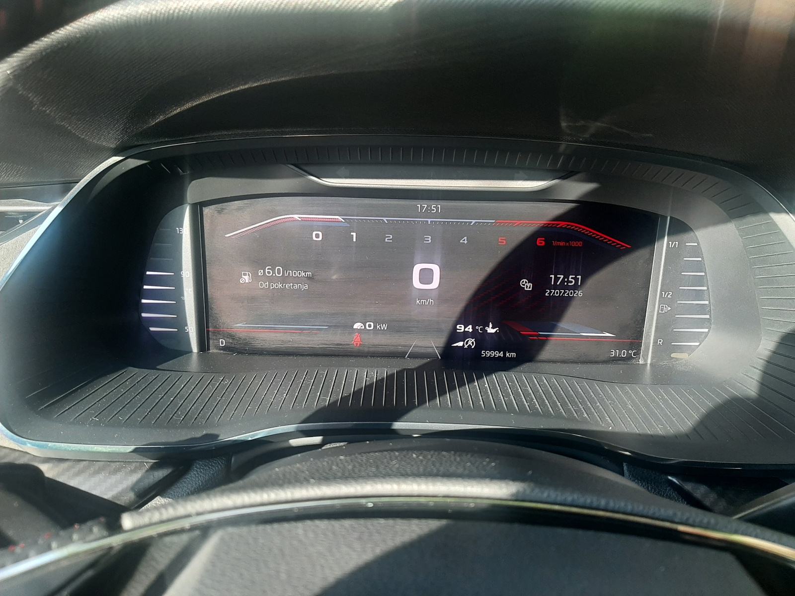 Škoda Octavia Combi 2,0 TDI automatik, fotografija 8