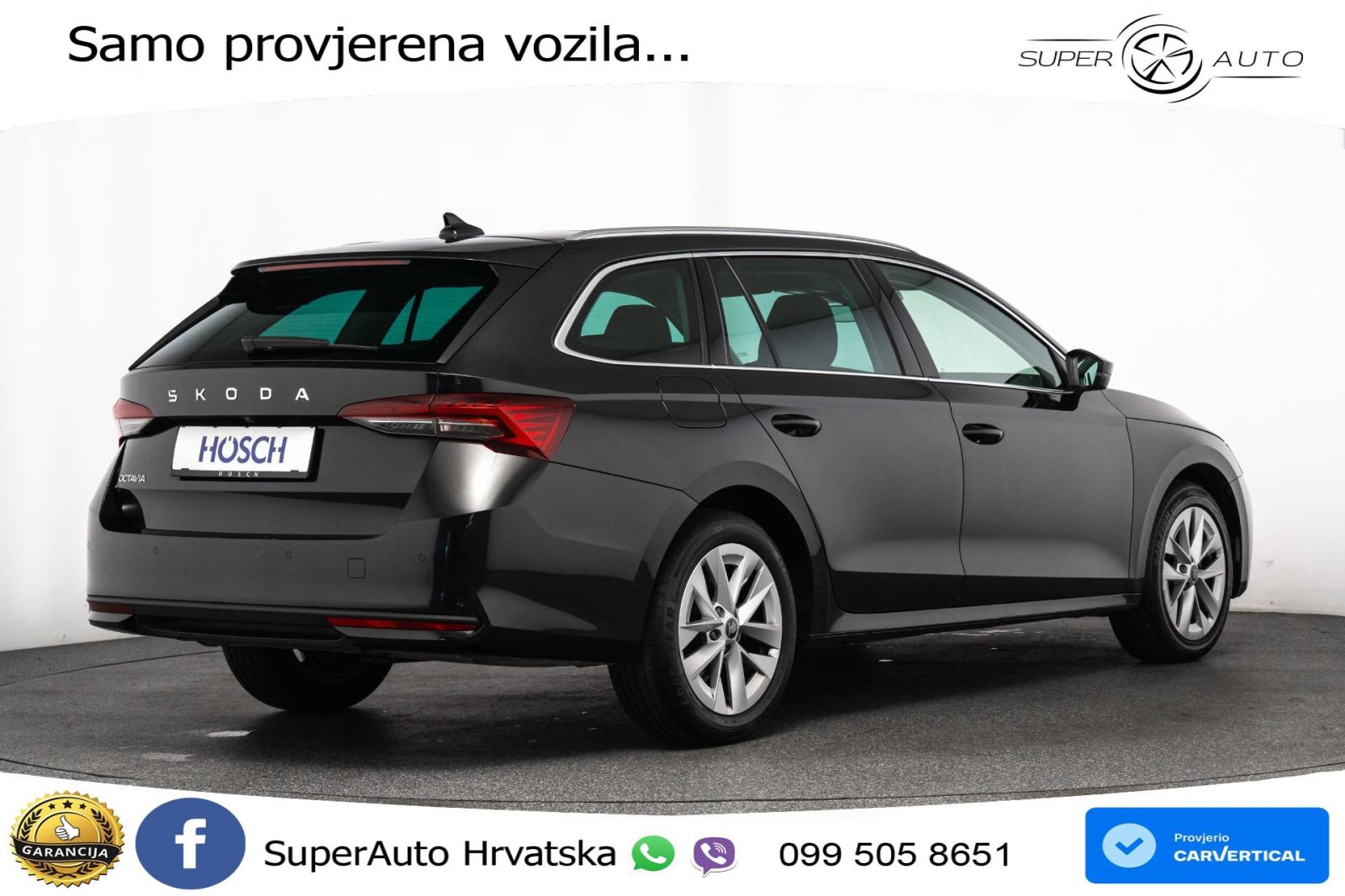 Škoda Octavia Combi 2.0 TDI DSG Selection 150 KS, LED+PANO+4xGR SJED+K, fotografija 5