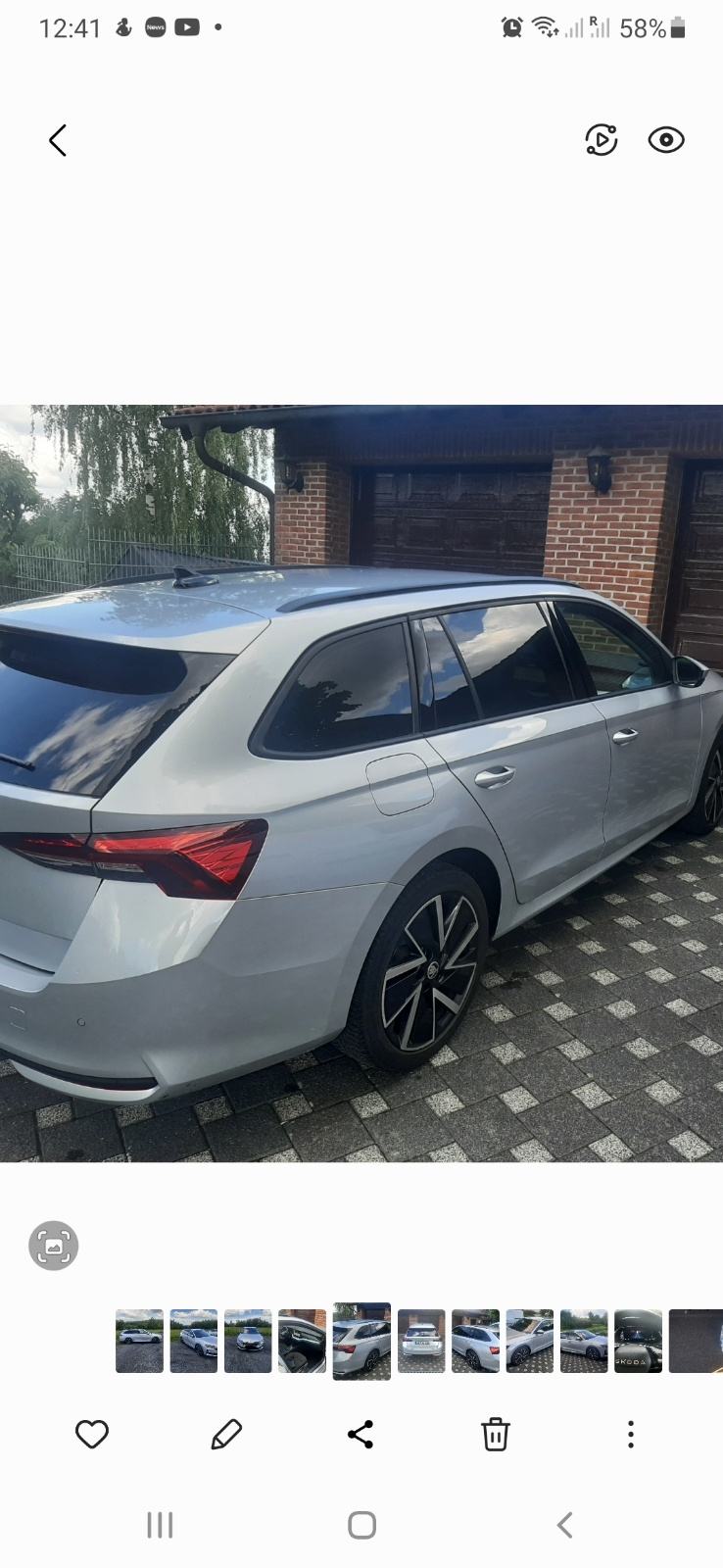 Škoda Octavia Combi 2,0 TDI, fotografija 10
