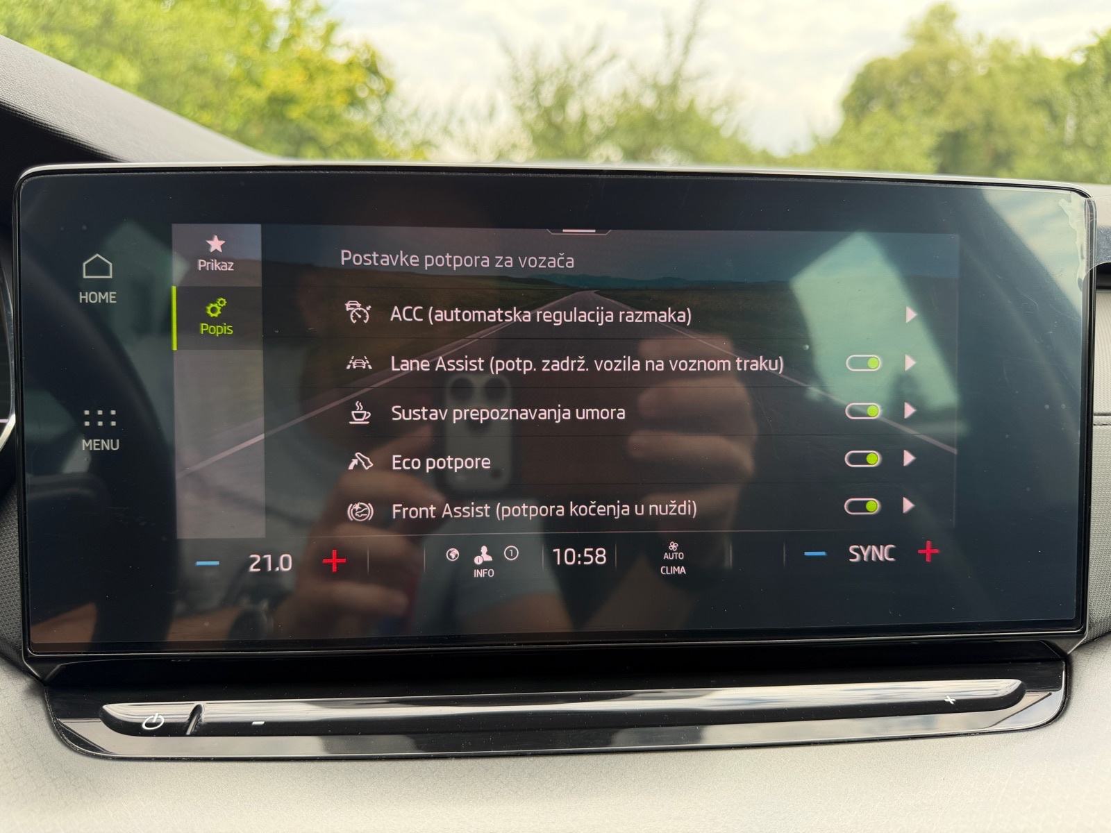 Škoda Octavia Combi 2.0 TDI AUTOMATIK,JAMSTVO,110 KW,KOŽA,LED,U PDV-U!, fotografija 16