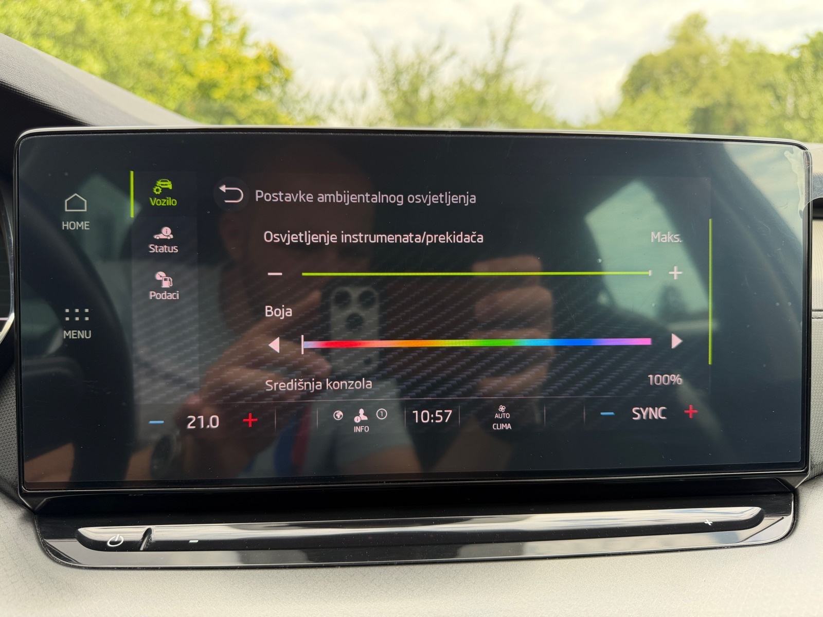 Škoda Octavia Combi 2.0 TDI AUTOMATIK,JAMSTVO,110 KW,KOŽA,LED,U PDV-U!, fotografija 13