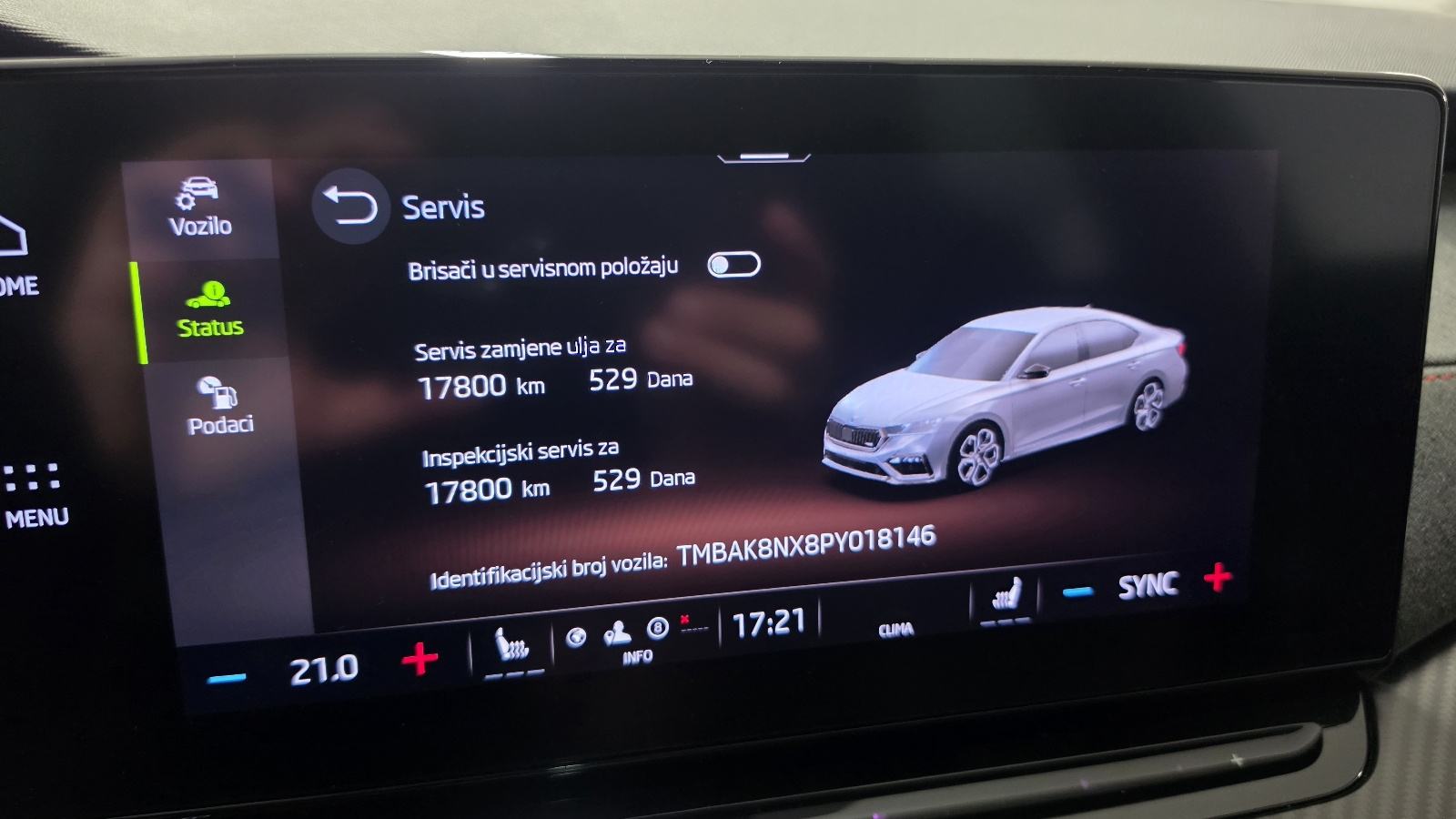 Škoda Octavia RS 2,0 TDI Dsg Alu19 Leasing Jamstvo, fotografija 15