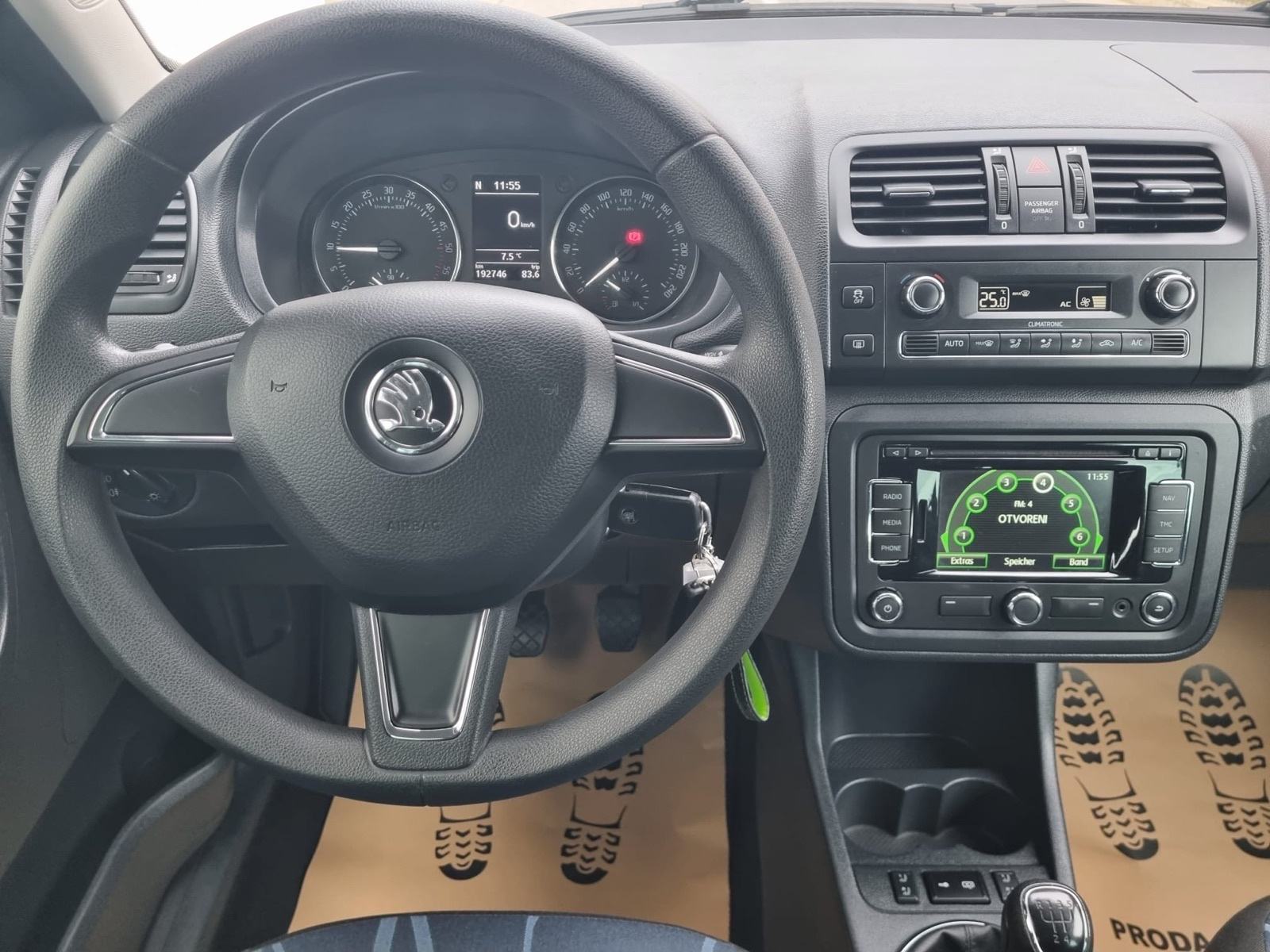 Škoda Roomster 1,2 TDI 2014.g.*NAVI-ALU 15'-TEMPOMAT-12 MJ JAMSTVO*, fotografija 15