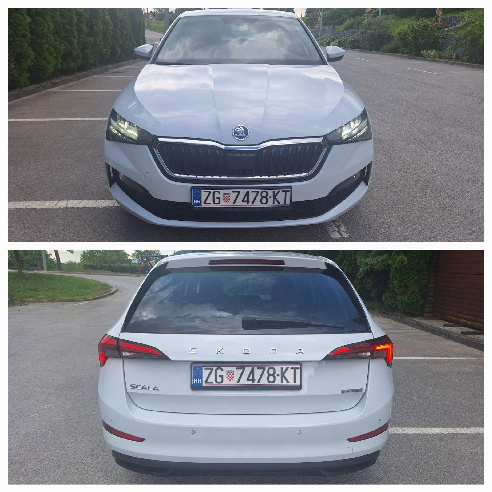 Škoda Scala 1.0 110 ks AUTOMATIK HR VOZILO reg. do 02/27, fotografija 14