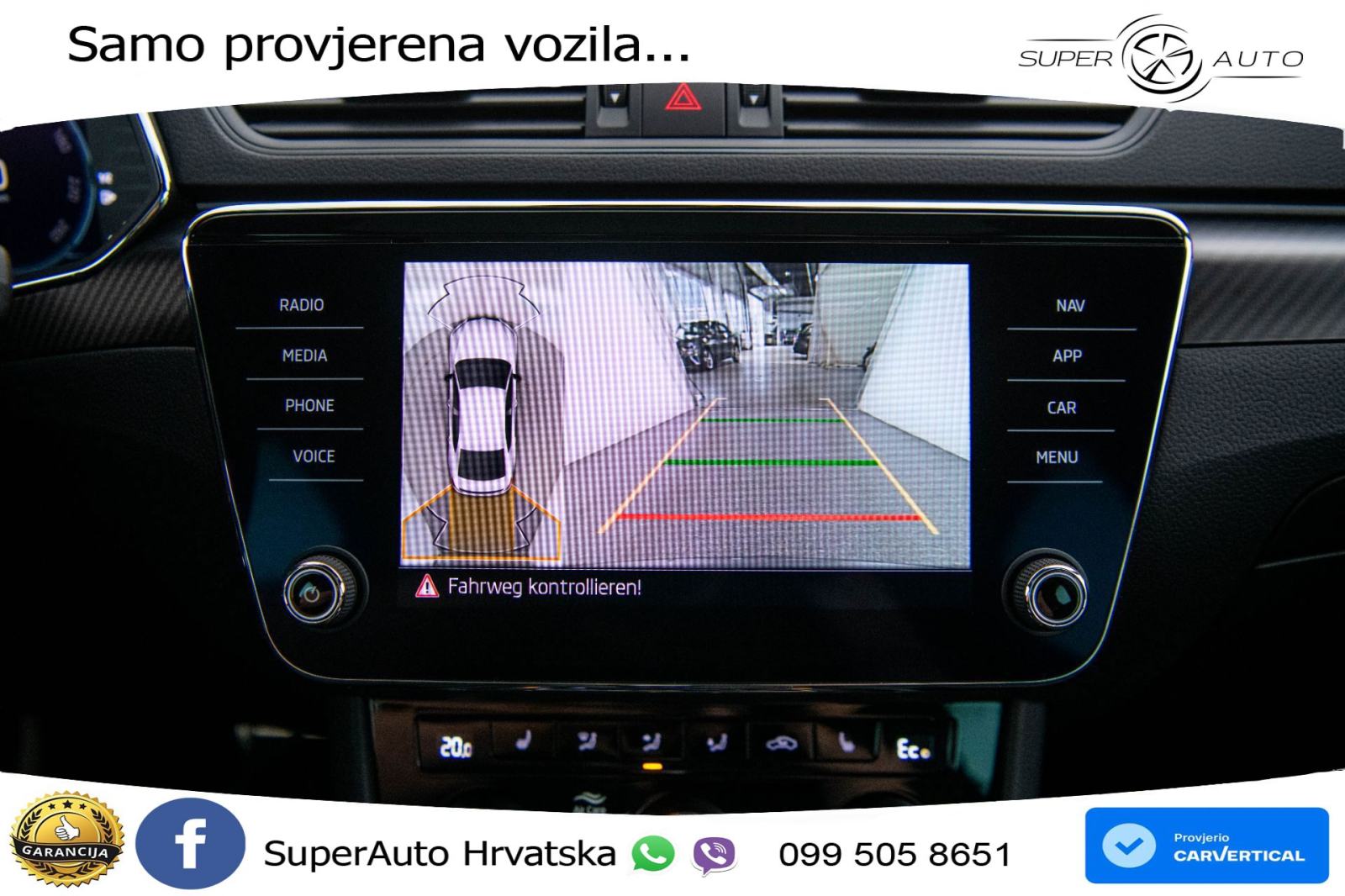 Škoda Superb 1.4 TSI DSG Sportline 218 KS, ACC+360+GR SJED+PANO+VIRT+N, fotografija 15