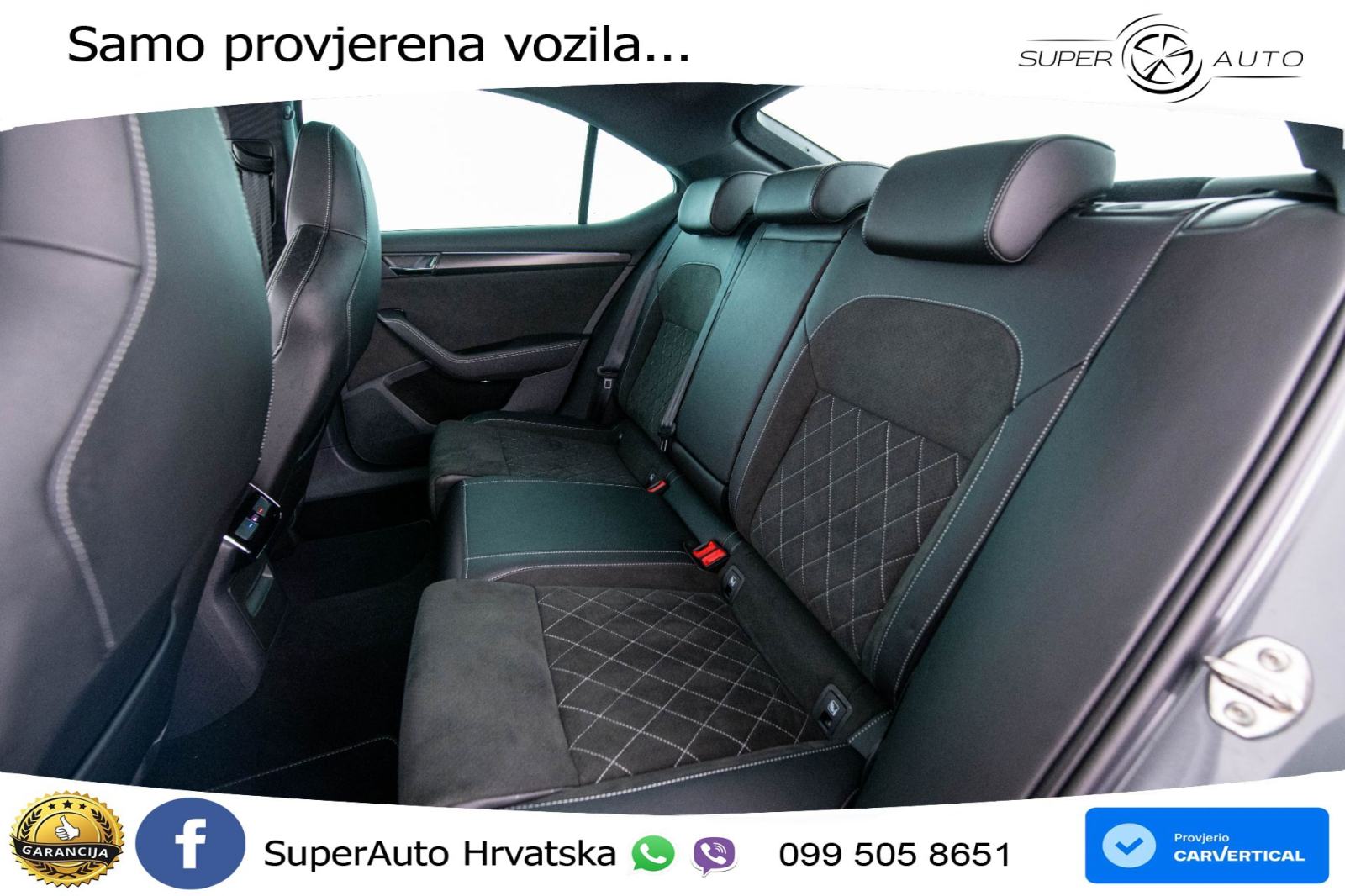Škoda Superb 1.4 TSI DSG Sportline 218 KS, ACC+360+GR SJED+PANO+VIRT+N, fotografija 17