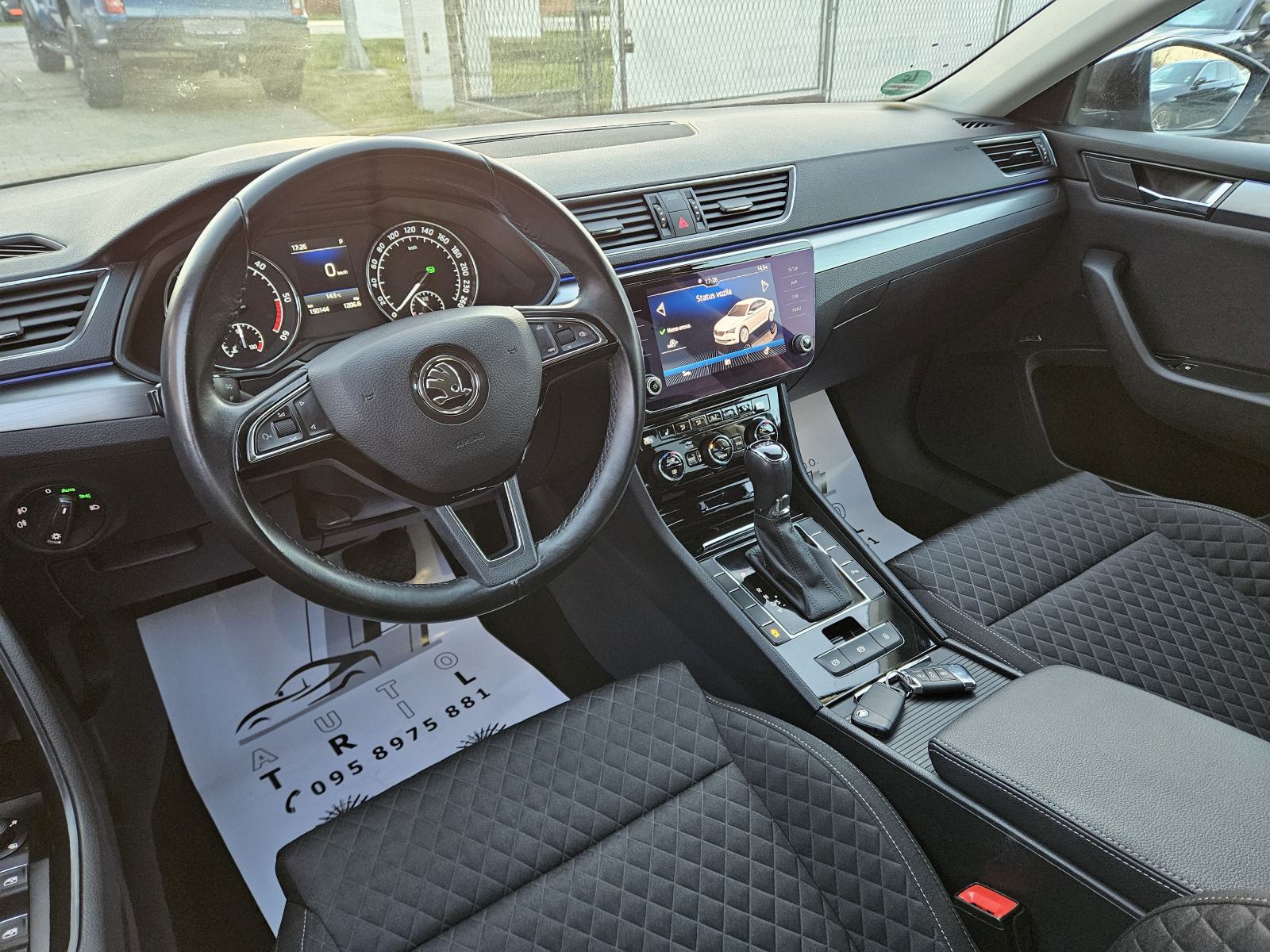 Škoda Superb 1.6TDI DSG SUBWOOFER,LEASING BEZ UČEŠĆA I BEZ JAMACA, fotografija 12