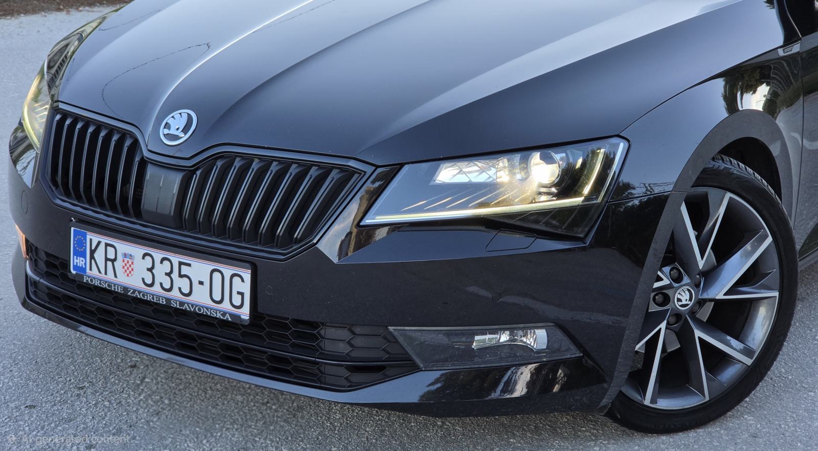 Škoda Superb 2.0 TDI DSG Sportline, 150ks, alu 18, nije uvoz 143000km, fotografija 5