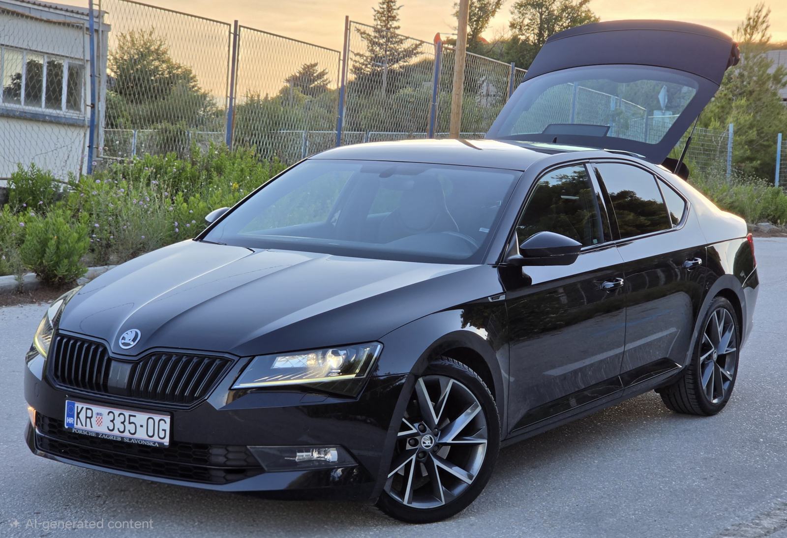 Škoda Superb 2.0 TDI DSG Sportline, 150ks, alu 18, nije uvoz 143000km, fotografija 4