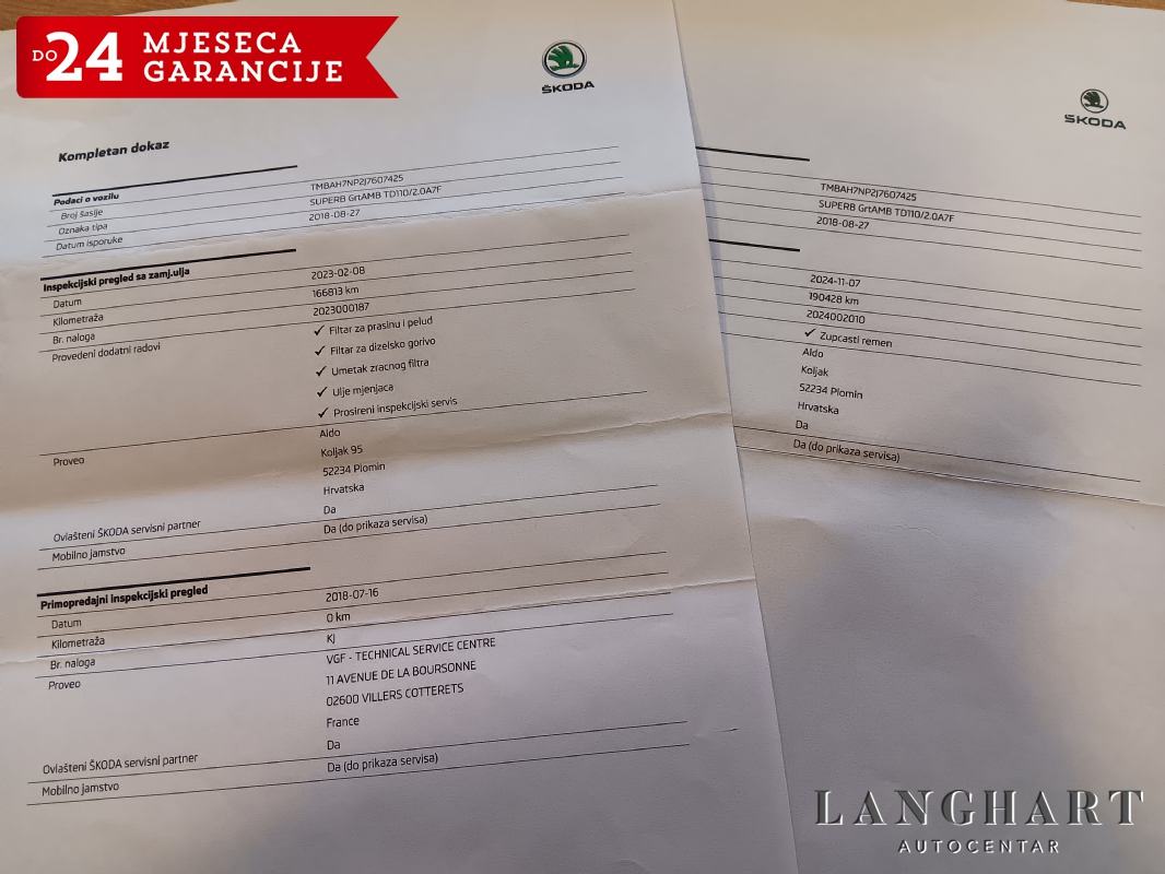 Škoda Superb 2,0 TDI DSG,Servisna,Reg.01/2027,LEASING BEZ UČEŠĆA !, fotografija 19