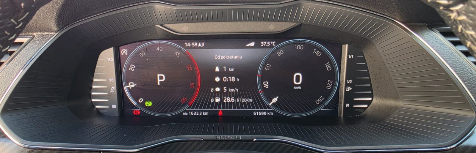 Škoda Superb 2,0TDI 150KS *SPORTLINE* DSG,VIRTUAL,ACC,AMB,KAM,JAMSTVO, fotografija 17