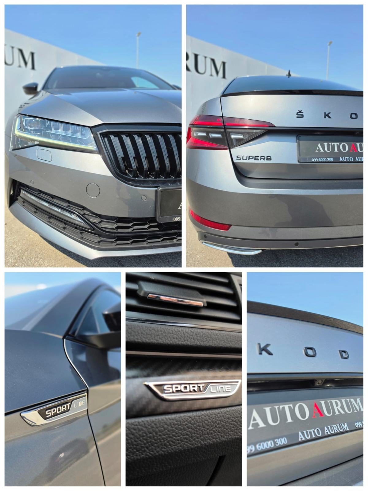Škoda Superb 2,0TDI 150KS *SPORTLINE* DSG,VIRTUAL,ACC,AMB,KAM,JAMSTVO, fotografija 10