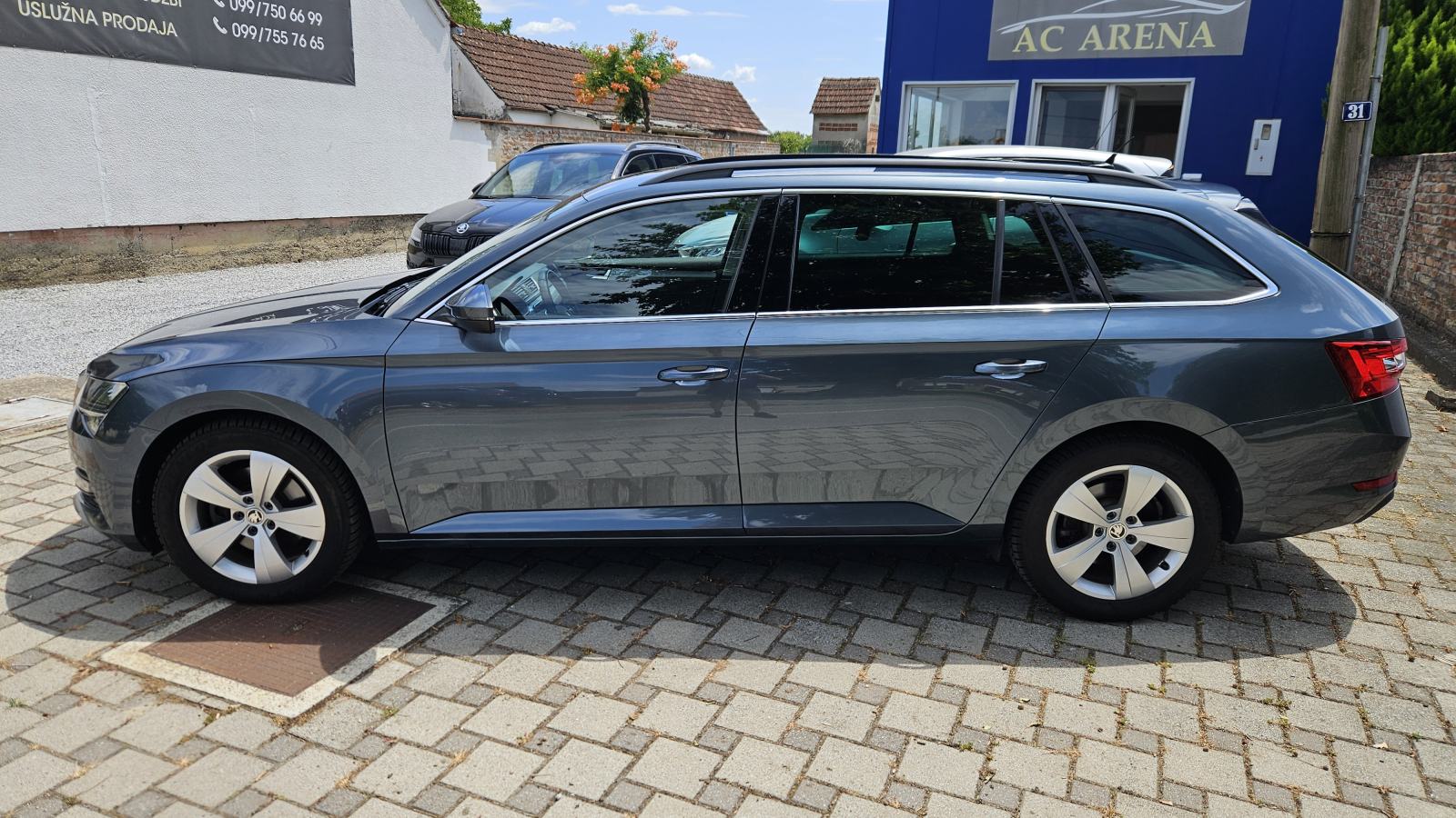⭐️Škoda Superb 2,0 TDI Automatik●Style●Led●Kamera●Navigacija, pogled izvana - slika 2
