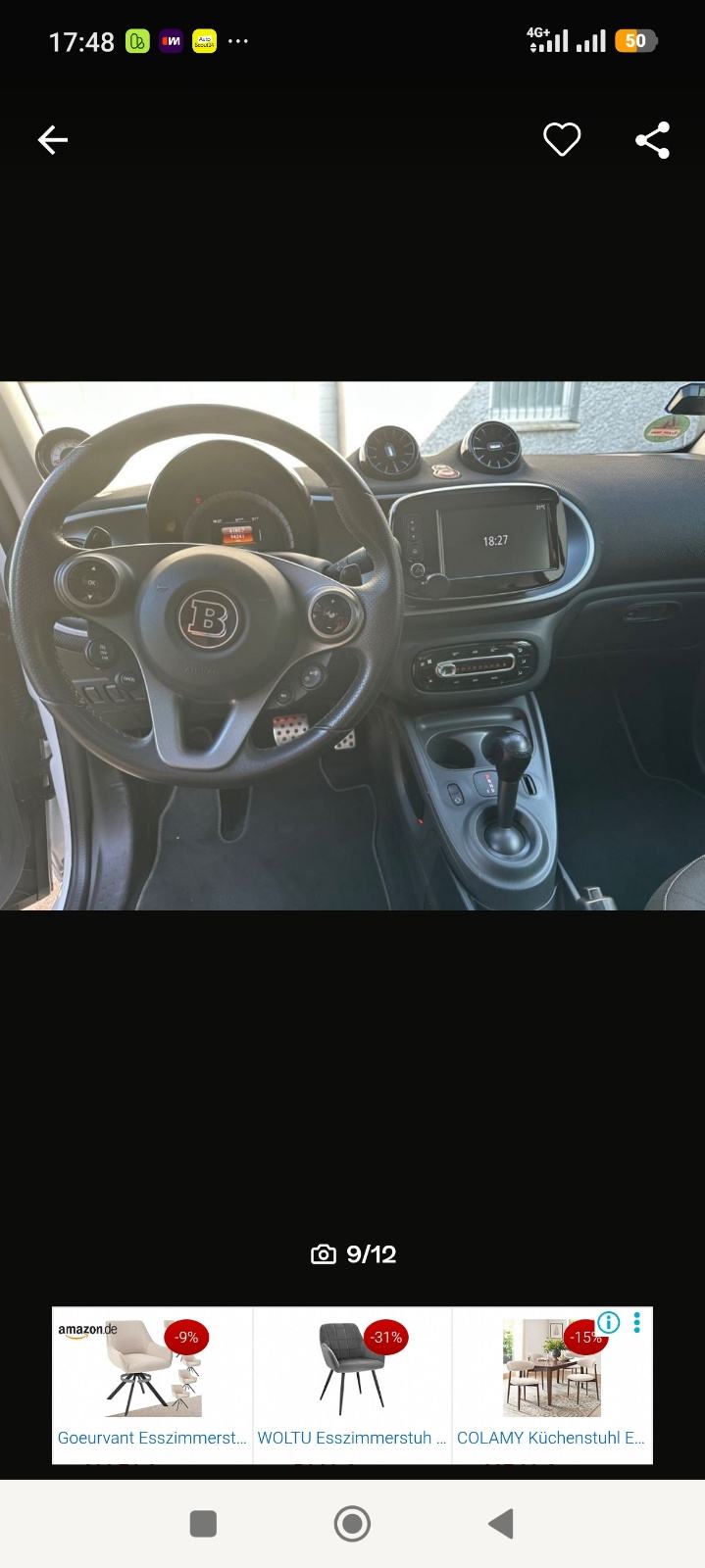 Smart 453 0.9Turbo AUTOMATIK 2017god, fotografija 9