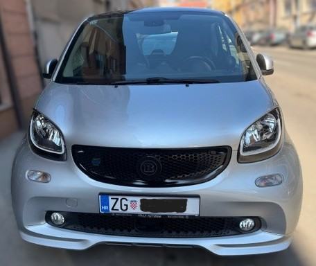 Smart EQ fortwo Brabus – 2019. – 22 kW – PANORAMA – KOŽA – TOP STANJE, fotografija 5